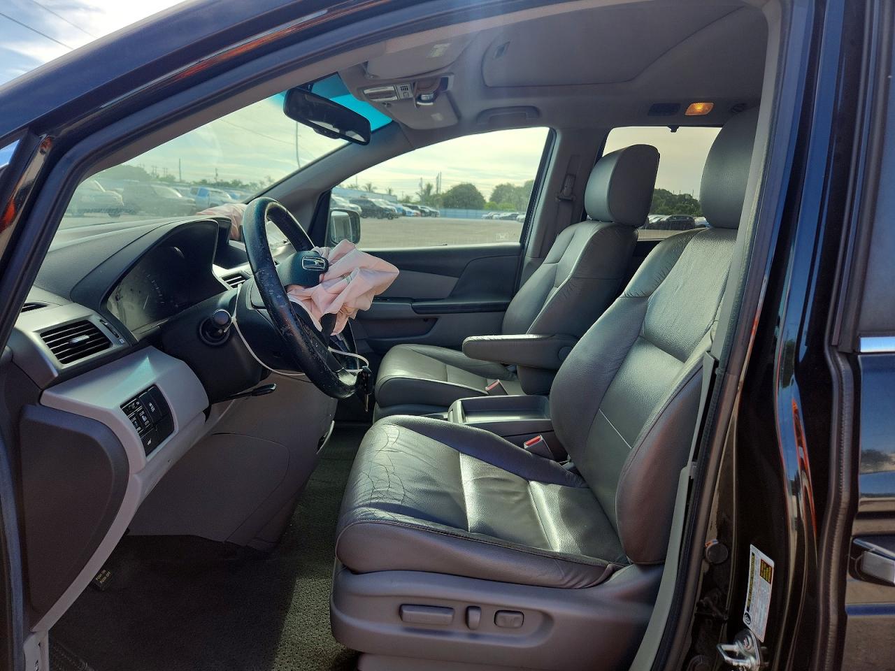 2012 Honda Odyssey Exl Black vin: 5FNRL5H6XCB006043