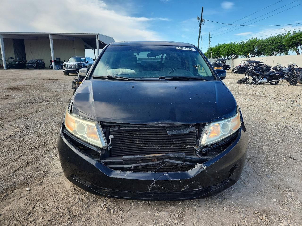 2012 Honda Odyssey Exl Black vin: 5FNRL5H6XCB006043