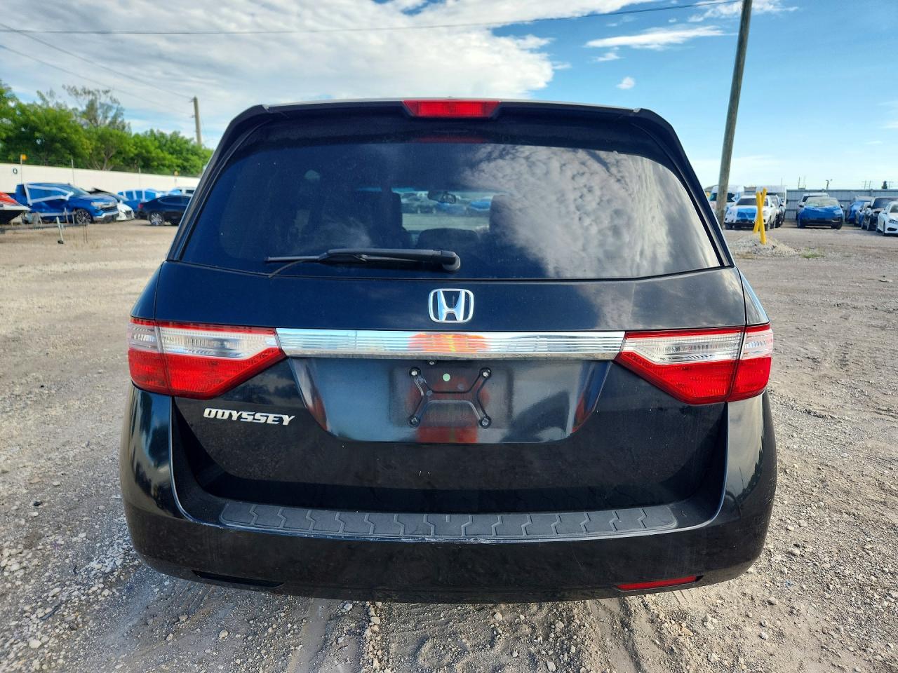 2012 Honda Odyssey Exl Black vin: 5FNRL5H6XCB006043