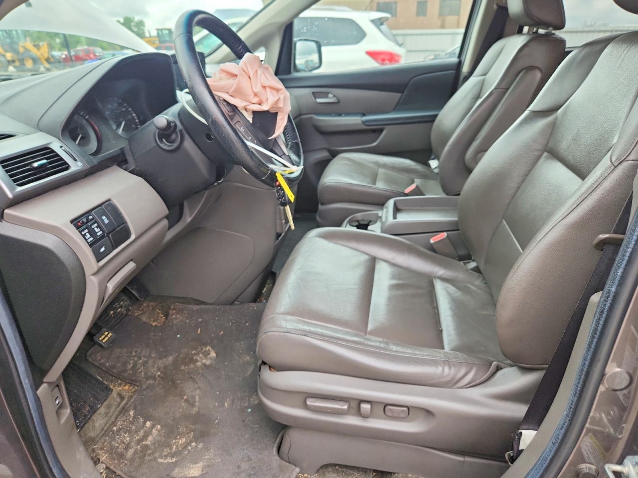 2012 Honda Odyssey Exl Gray vin: 5FNRL5H6XCB019424