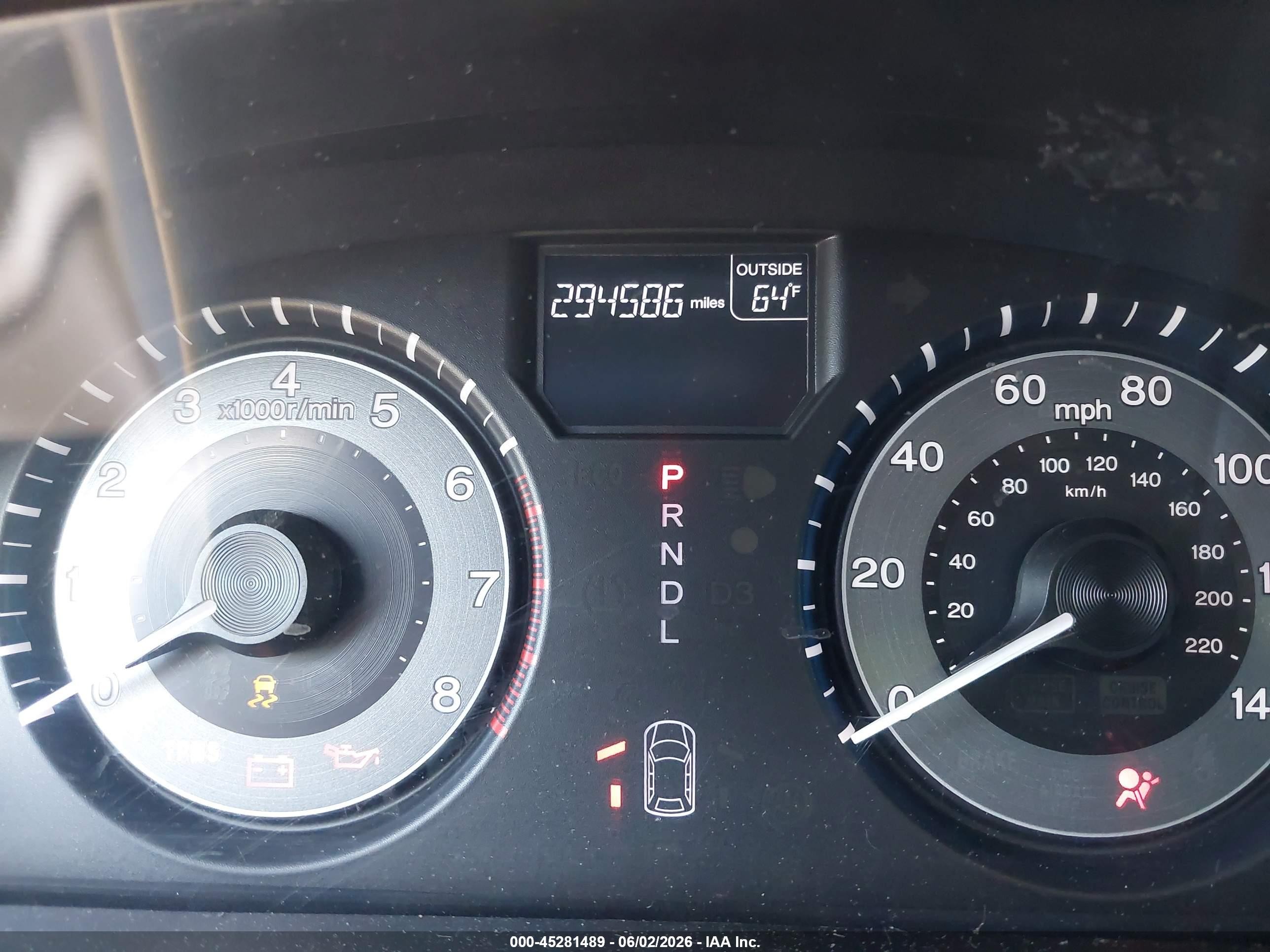 2012 Honda Odyssey Ex-l Серый vin: 5FNRL5H6XCB025515