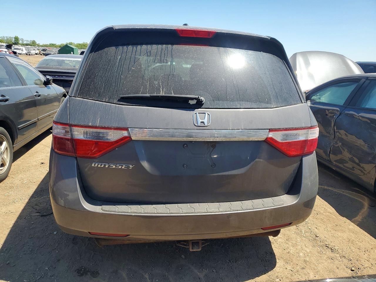 2012 Honda Odyssey Exl Gray vin: 5FNRL5H6XCB037843