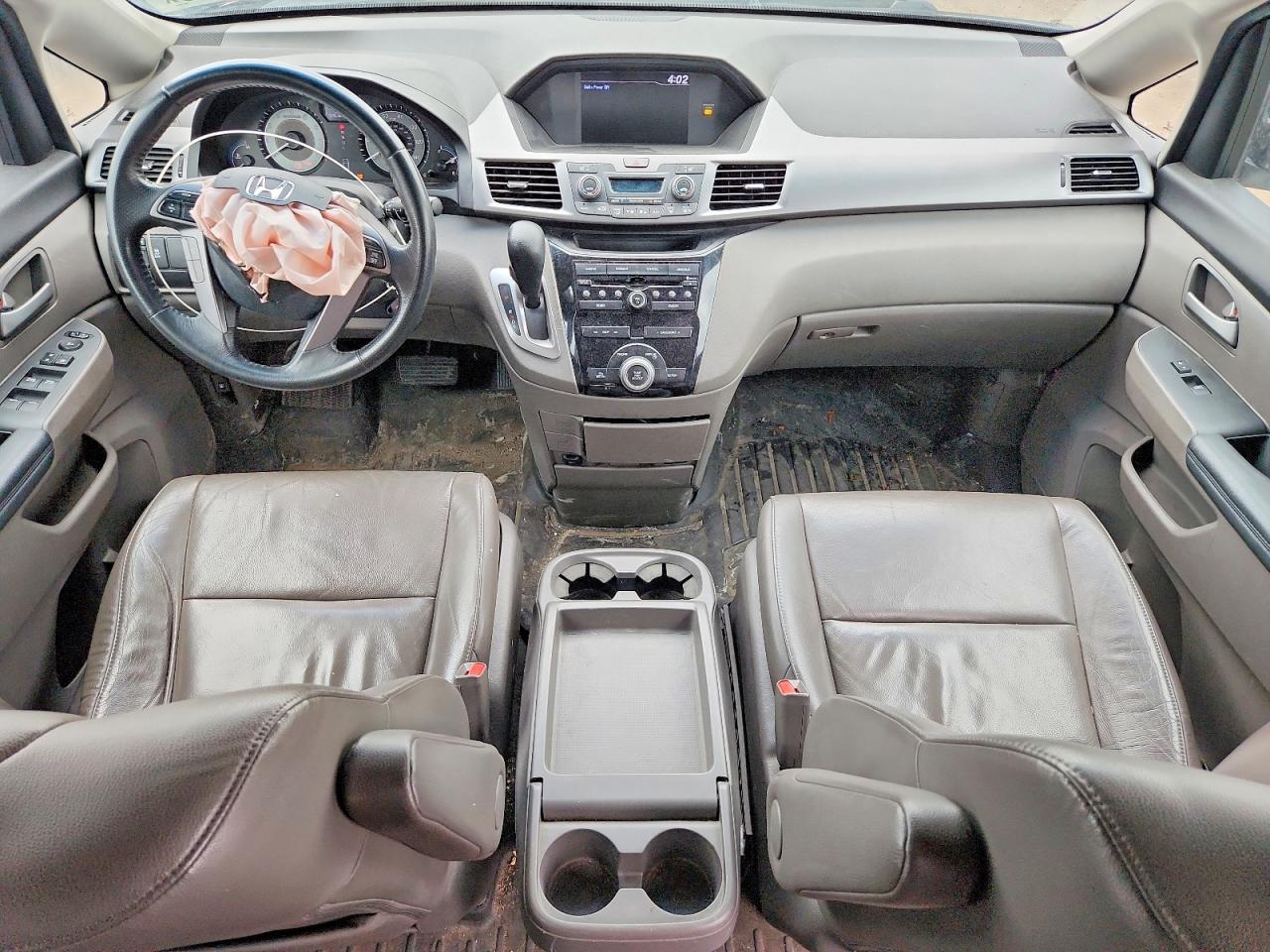 2012 Honda Odyssey Exl Gray vin: 5FNRL5H6XCB037843