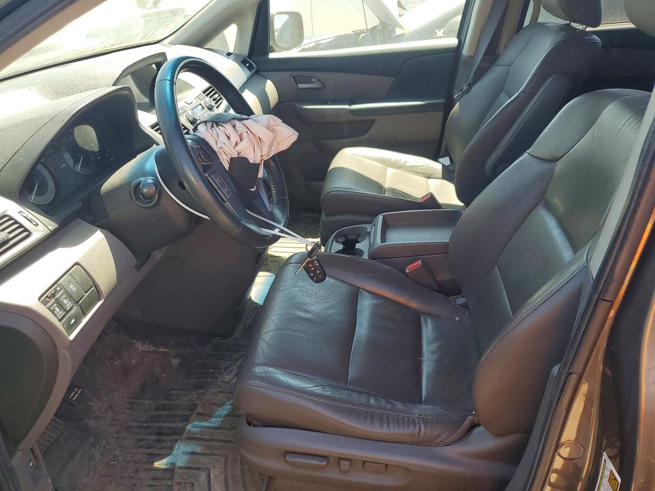 2012 Honda Odyssey Exl Gray vin: 5FNRL5H6XCB037843