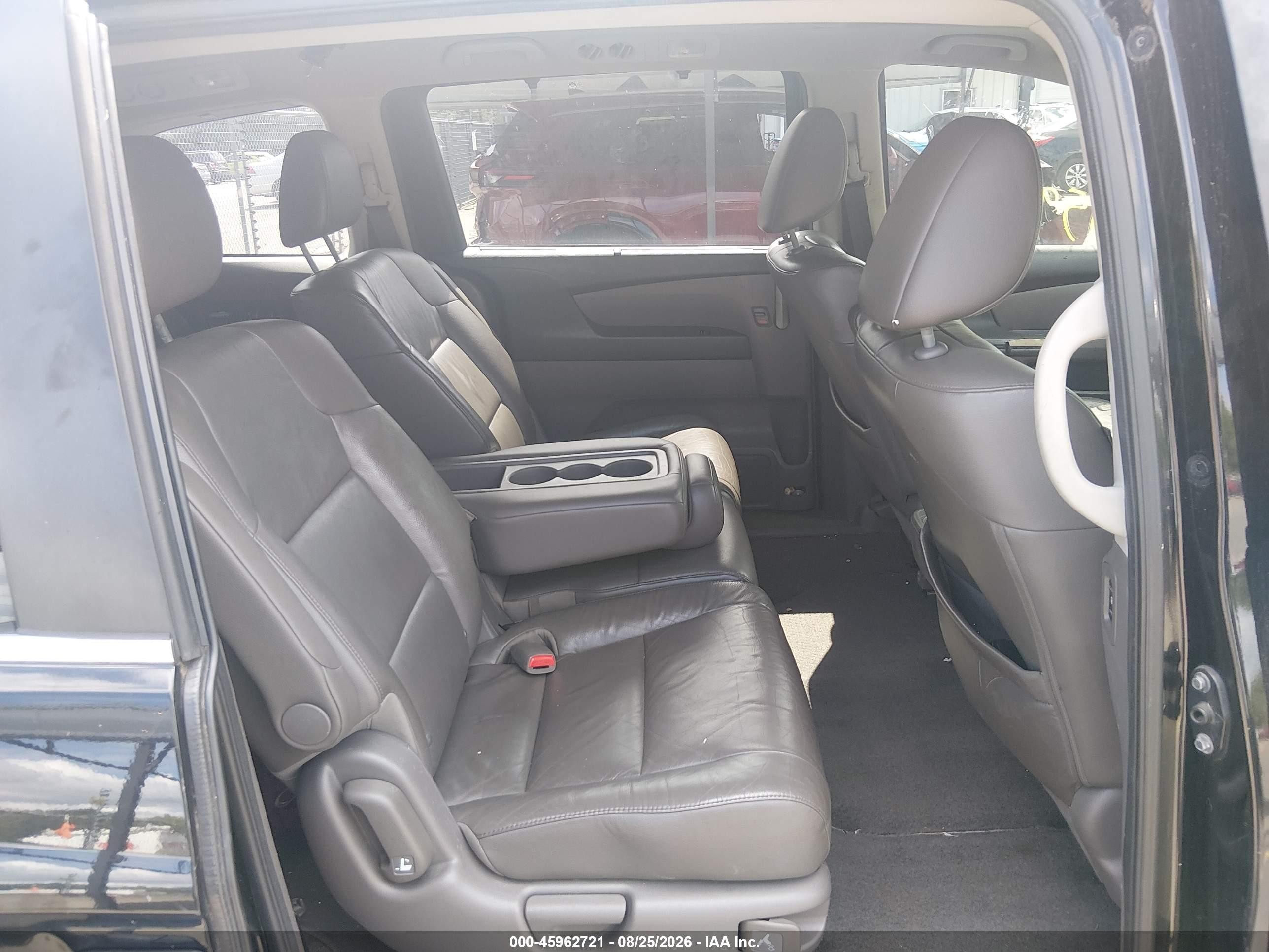 2012 Honda Odyssey Ex-l Black vin: 5FNRL5H6XCB053038