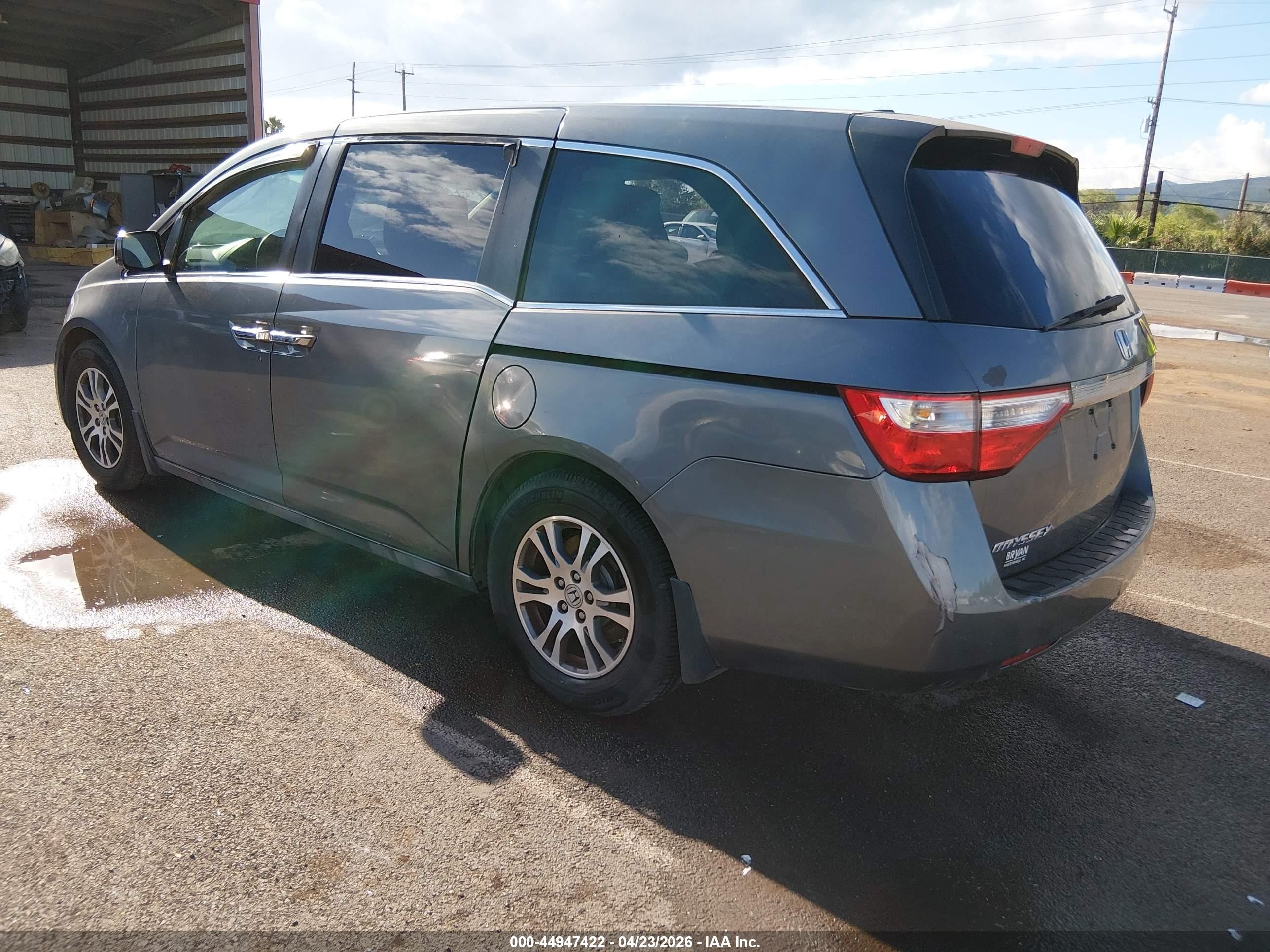 2012 Honda Odyssey Ex-l Серый vin: 5FNRL5H6XCB063133