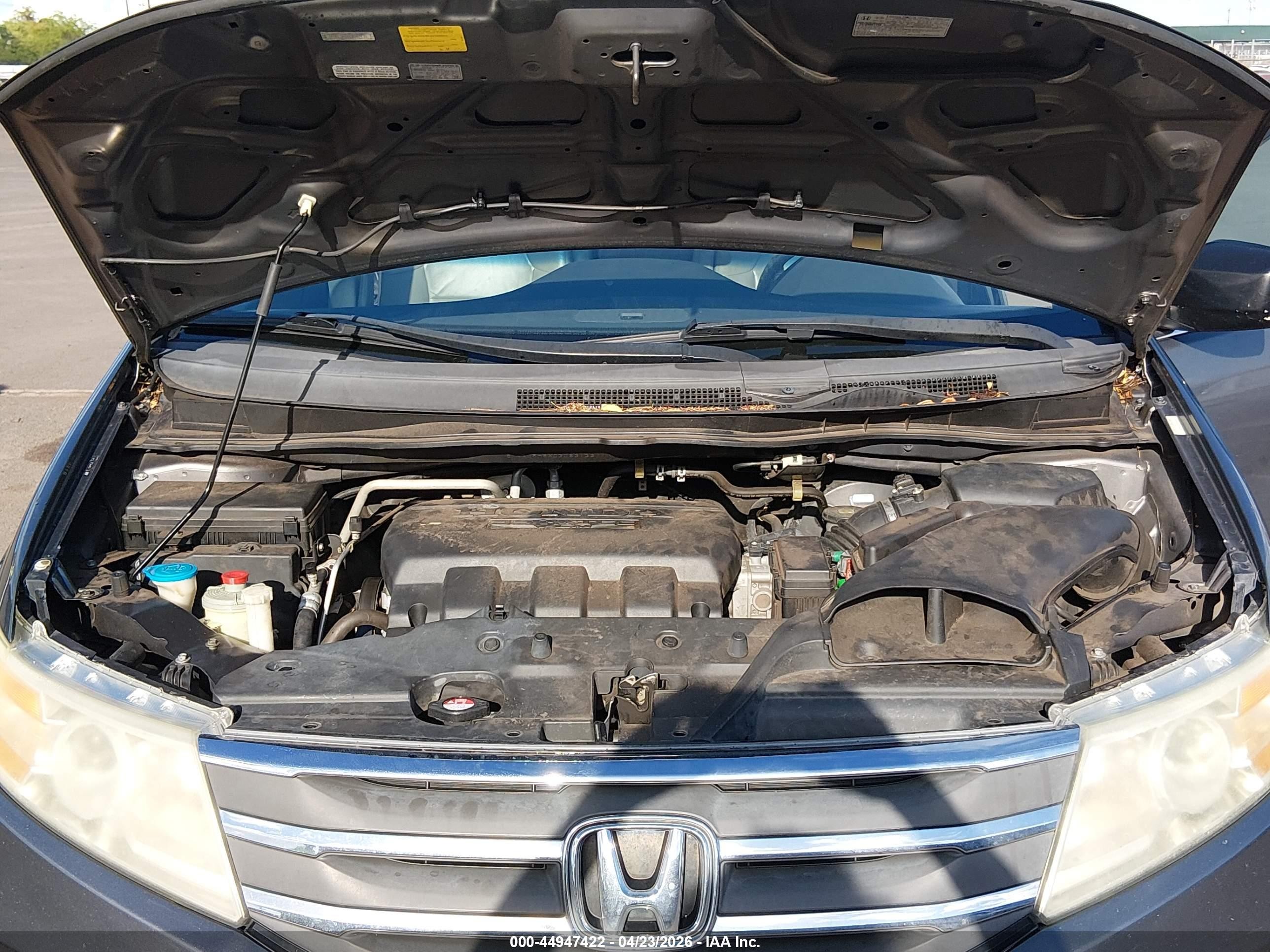 2012 Honda Odyssey Ex-l Серый vin: 5FNRL5H6XCB063133