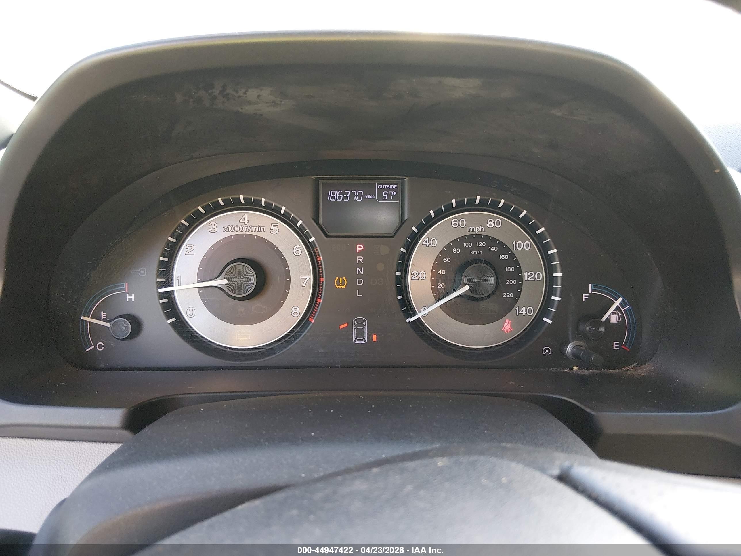2012 Honda Odyssey Ex-l Серый vin: 5FNRL5H6XCB063133