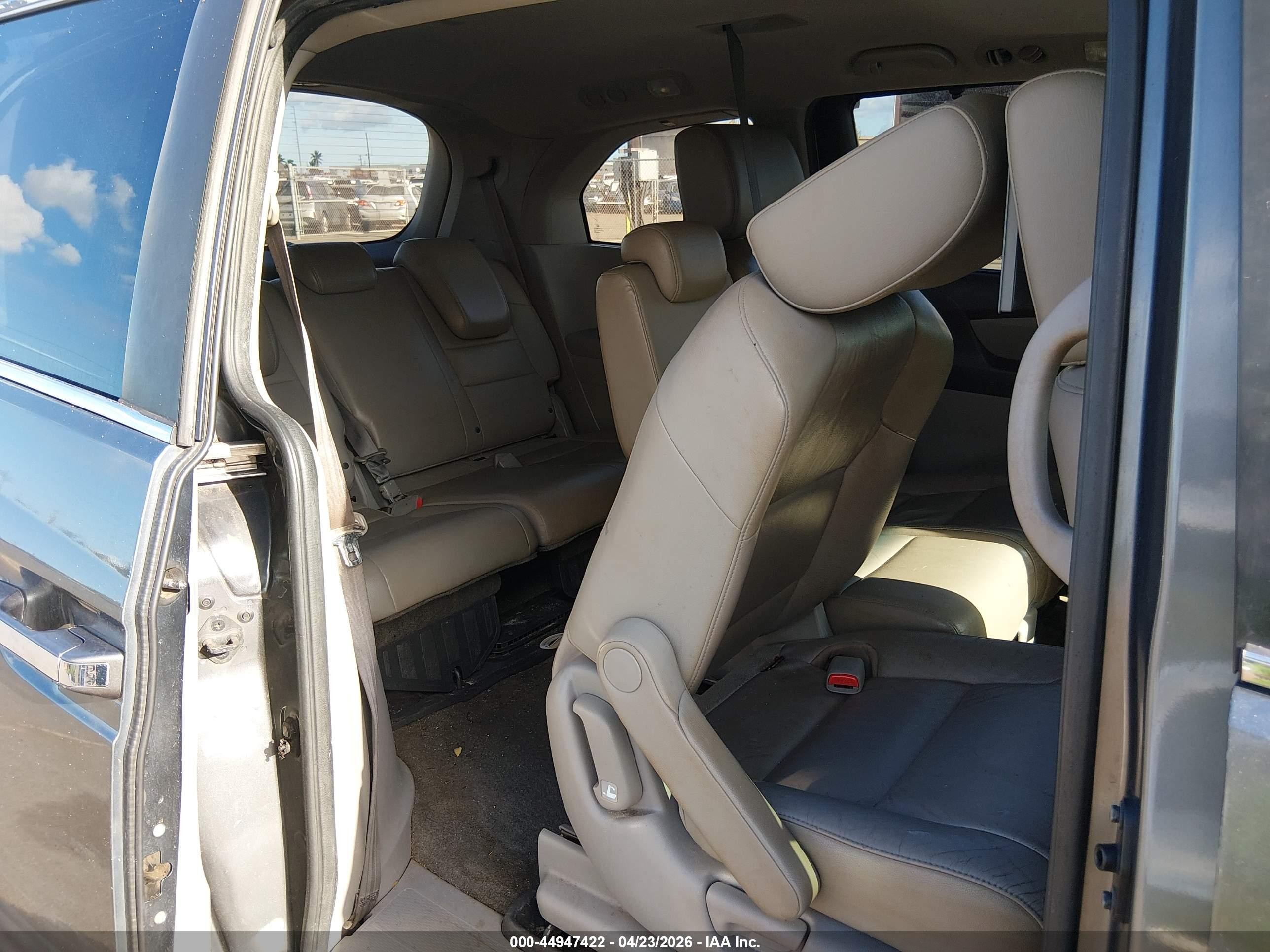 2012 Honda Odyssey Ex-l Серый vin: 5FNRL5H6XCB063133
