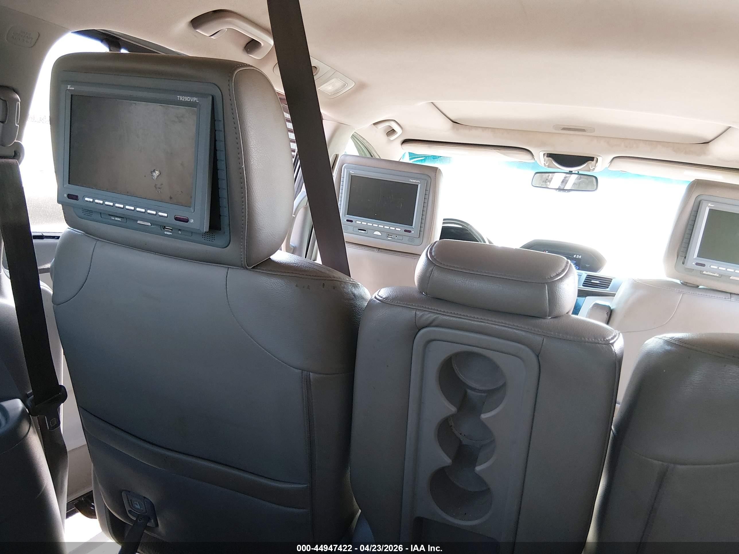2012 Honda Odyssey Ex-l Серый vin: 5FNRL5H6XCB063133