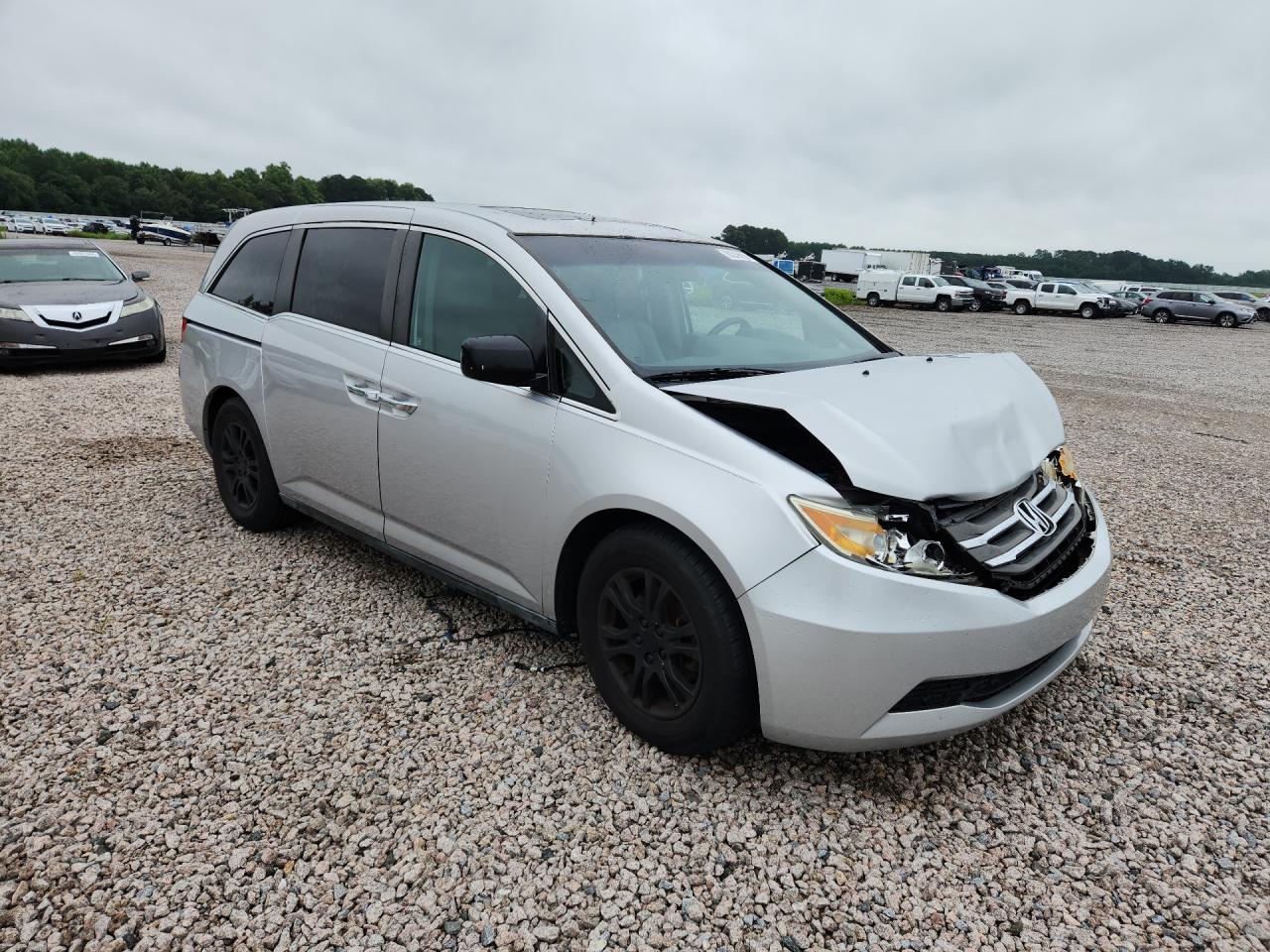 2012 Honda Odyssey Exl Серебряный vin: 5FNRL5H6XCB074021
