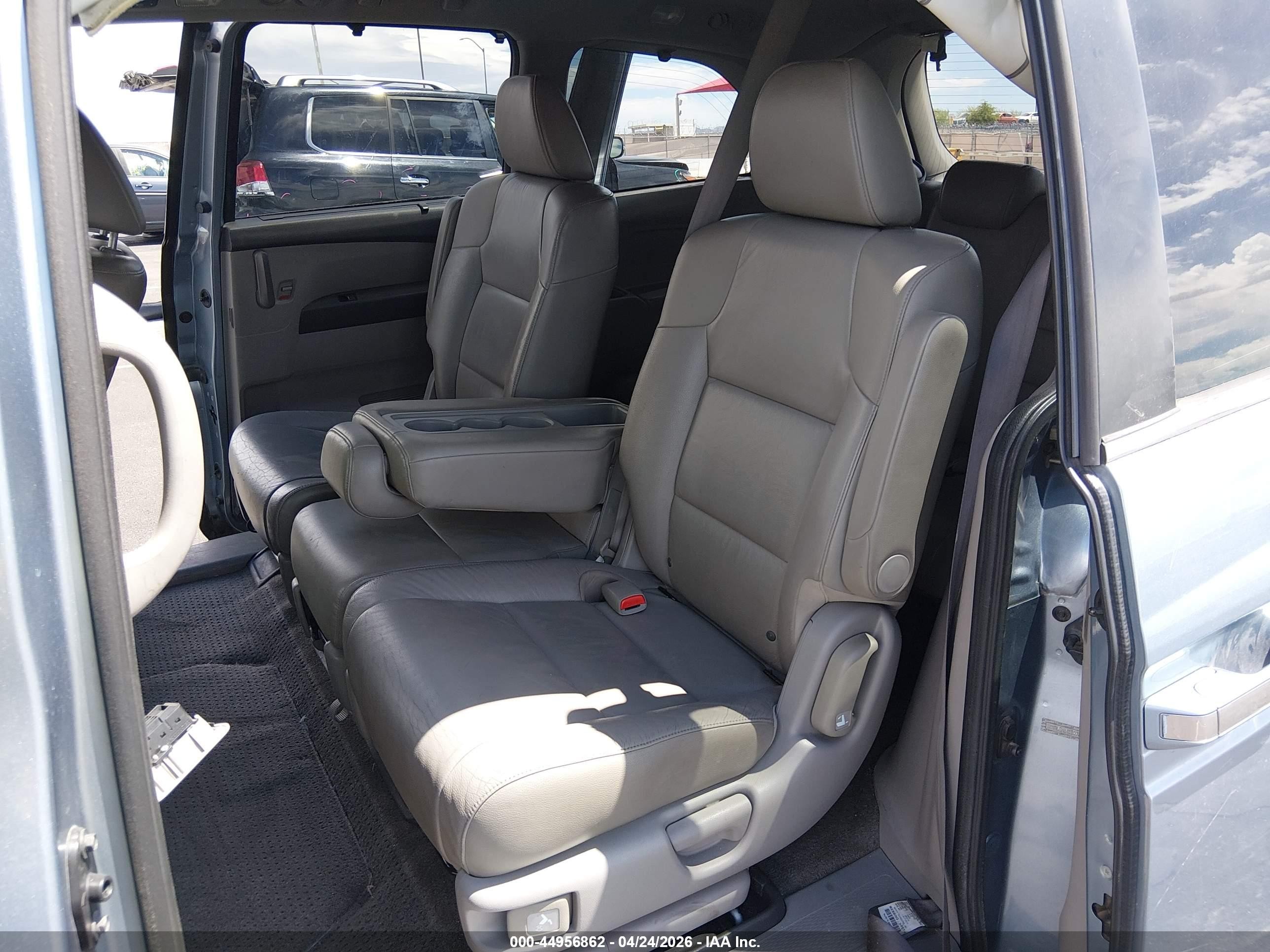 2012 Honda Odyssey Ex-l Blue vin: 5FNRL5H6XCB075511