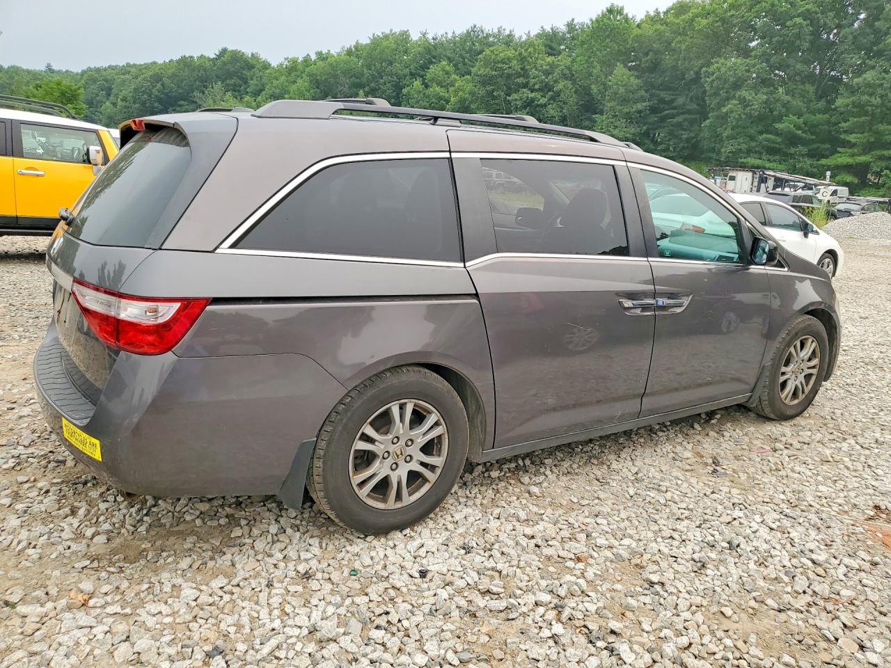 2012 Honda Odyssey Exl Gray vin: 5FNRL5H6XCB080109