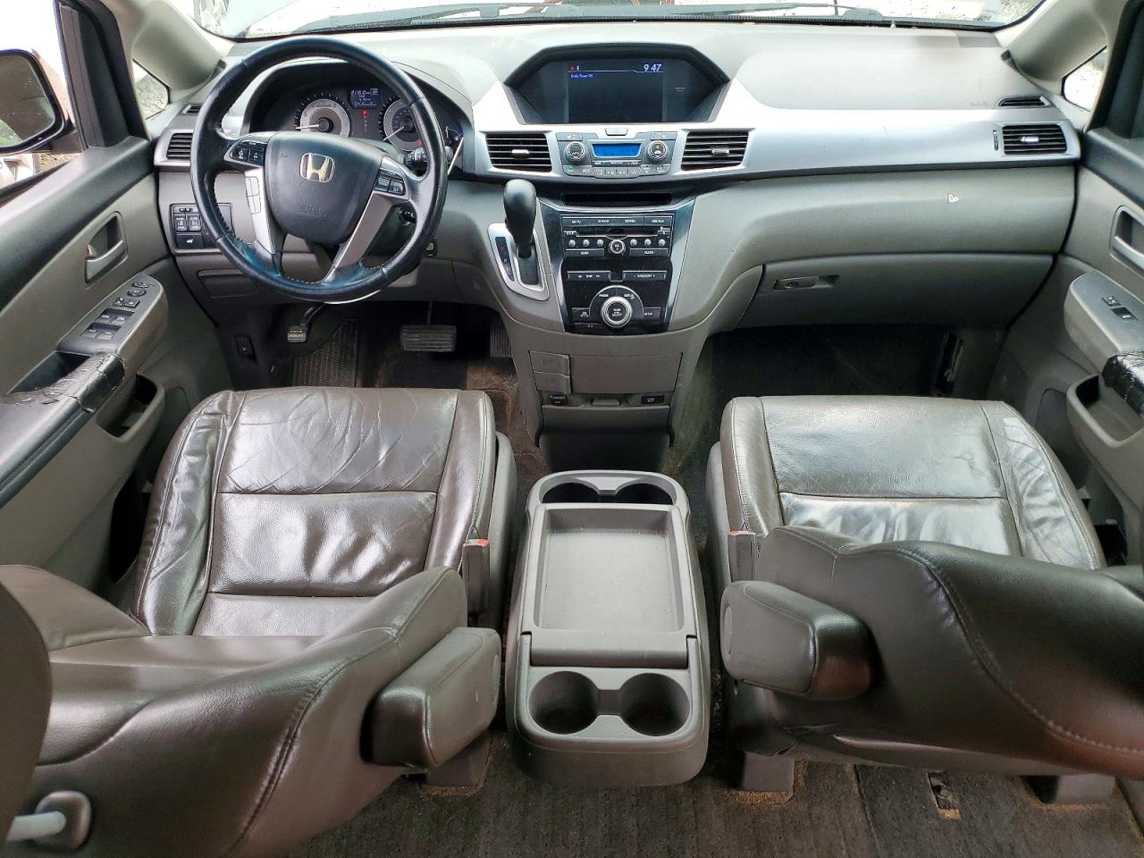 2012 Honda Odyssey Exl Gray vin: 5FNRL5H6XCB080109
