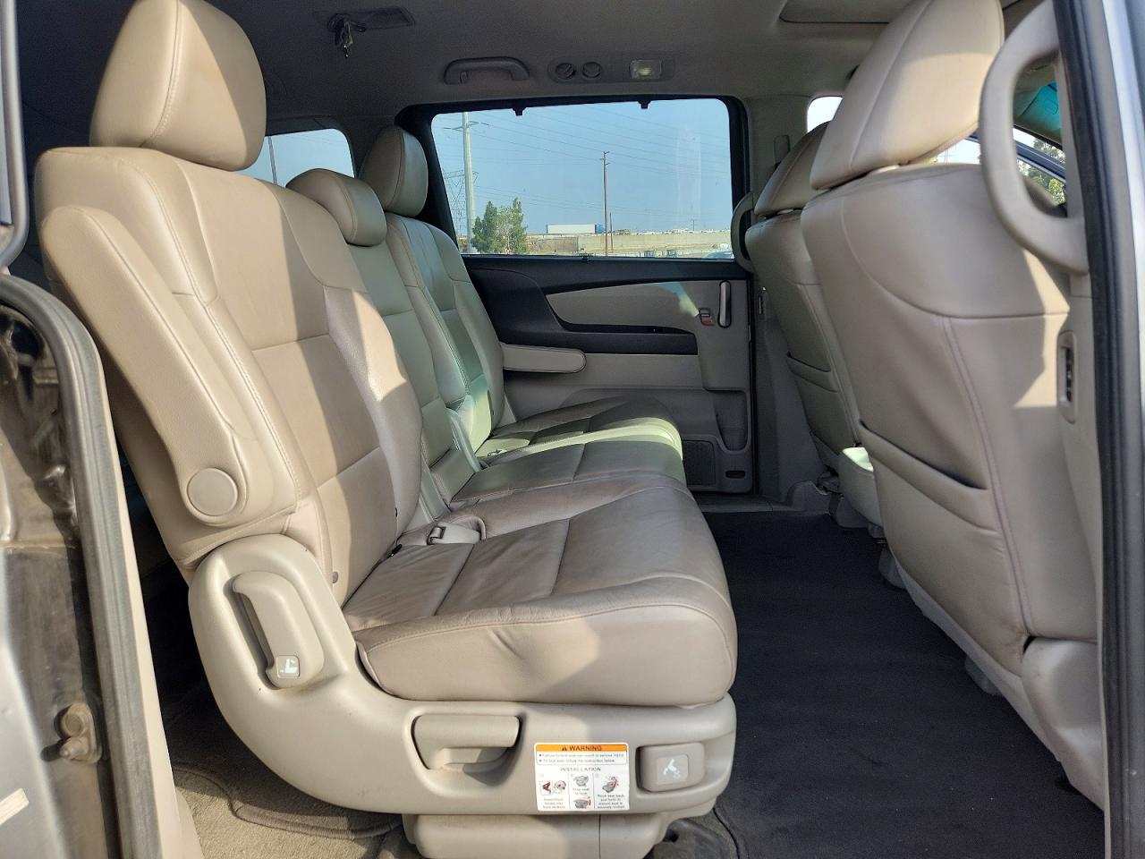 2012 Honda Odyssey Exl Gray vin: 5FNRL5H6XCB082569
