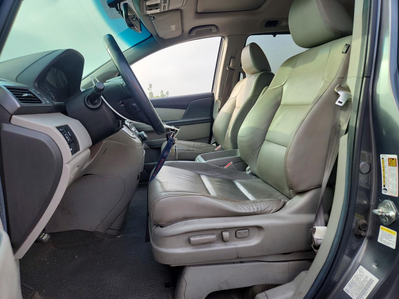 2012 Honda Odyssey Exl Gray vin: 5FNRL5H6XCB082569