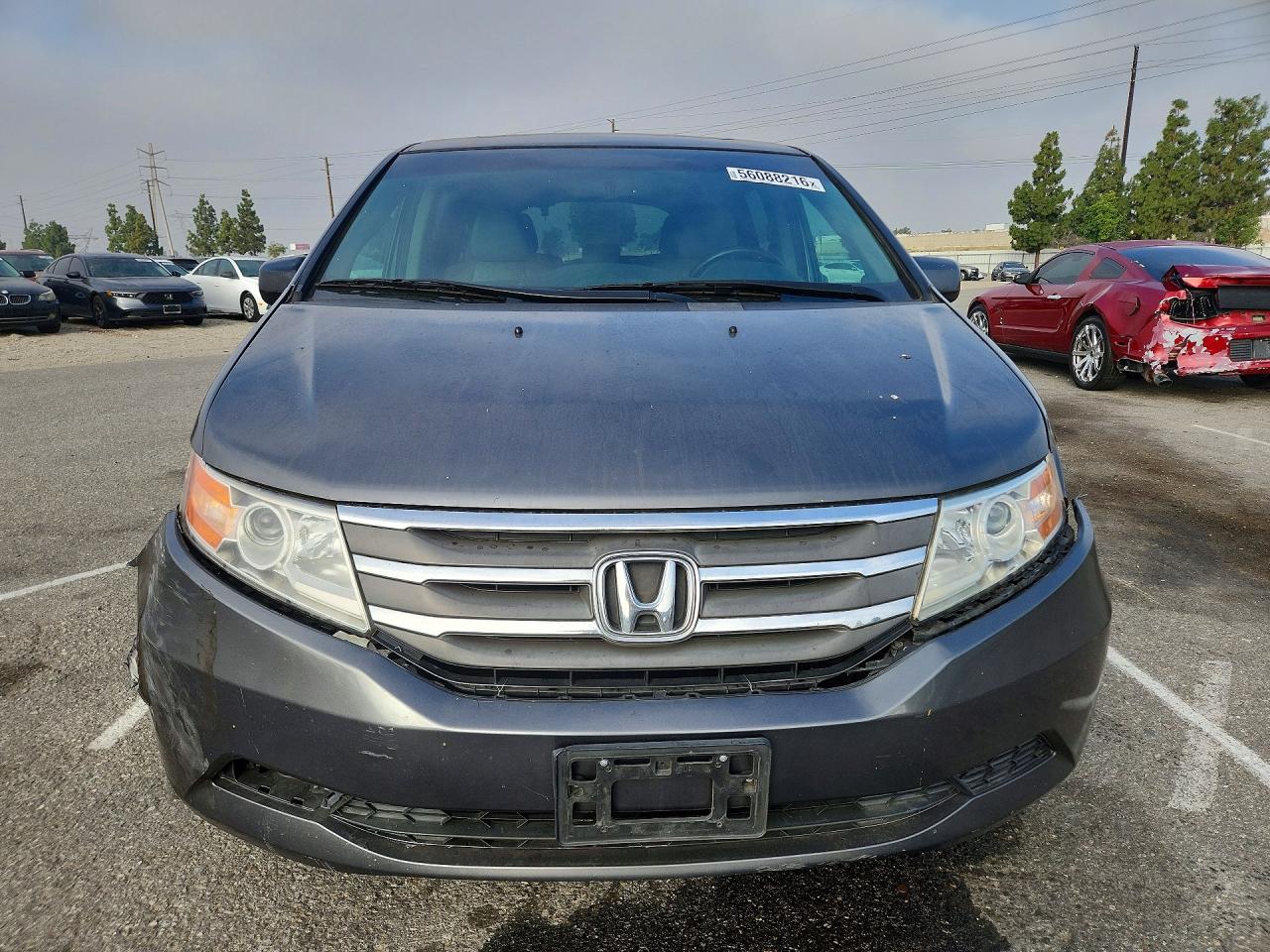 2012 Honda Odyssey Exl Gray vin: 5FNRL5H6XCB082569