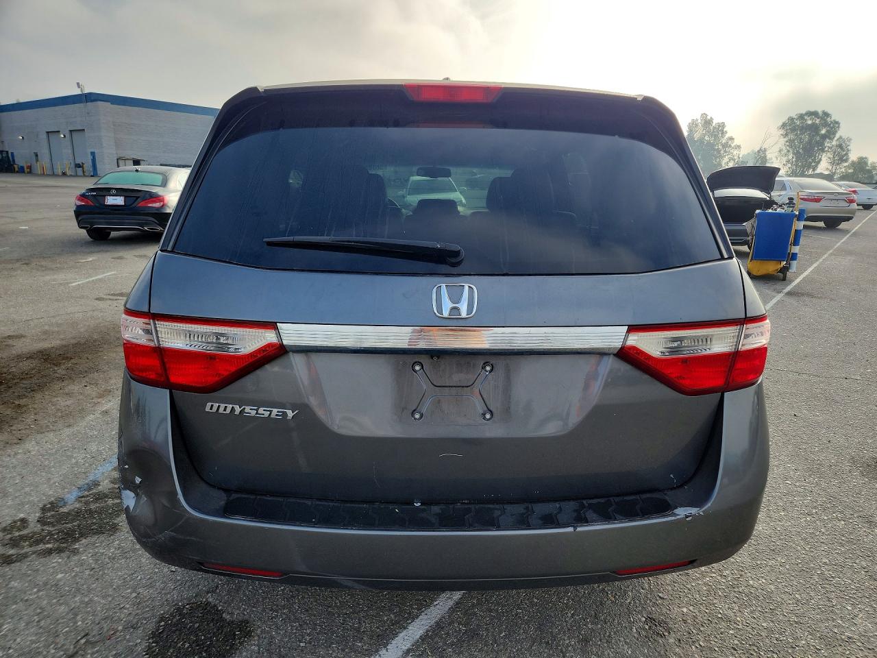 2012 Honda Odyssey Exl Gray vin: 5FNRL5H6XCB082569