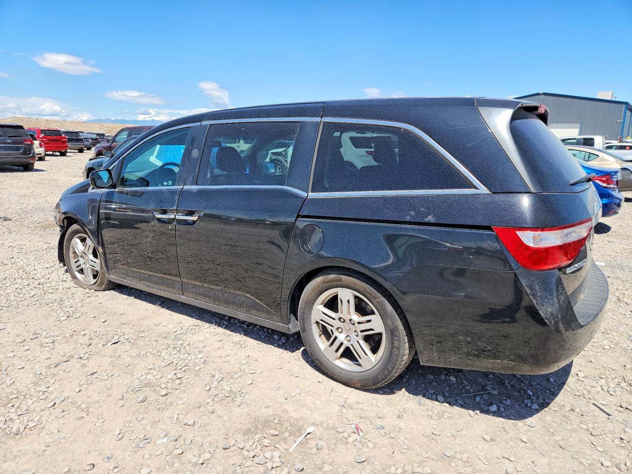2012 Honda Odyssey Exl Black vin: 5FNRL5H6XCB104036