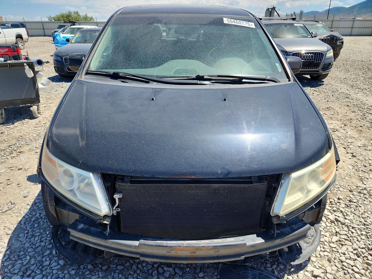 2012 Honda Odyssey Exl Black vin: 5FNRL5H6XCB104036