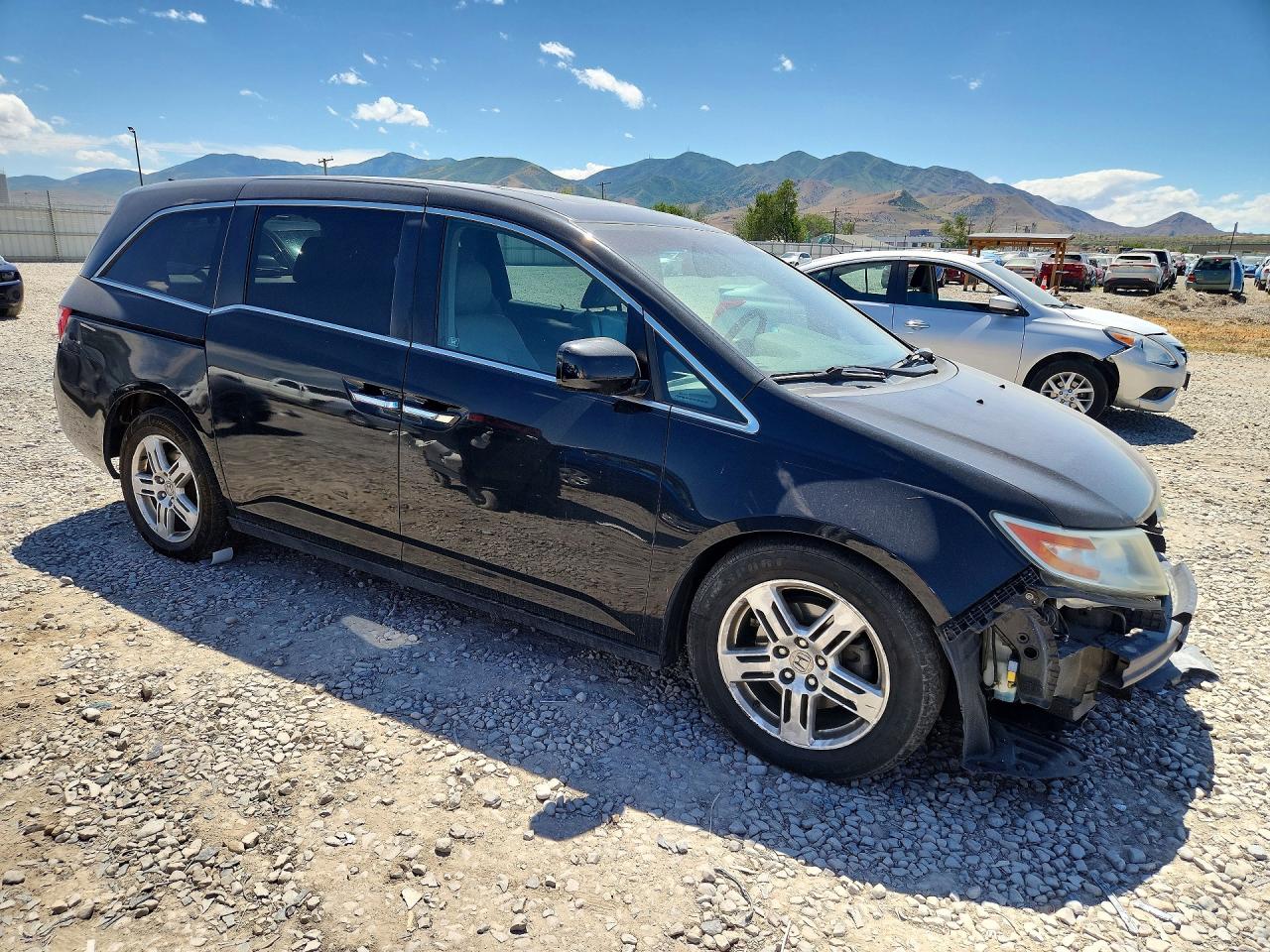 2012 Honda Odyssey Exl Black vin: 5FNRL5H6XCB104036