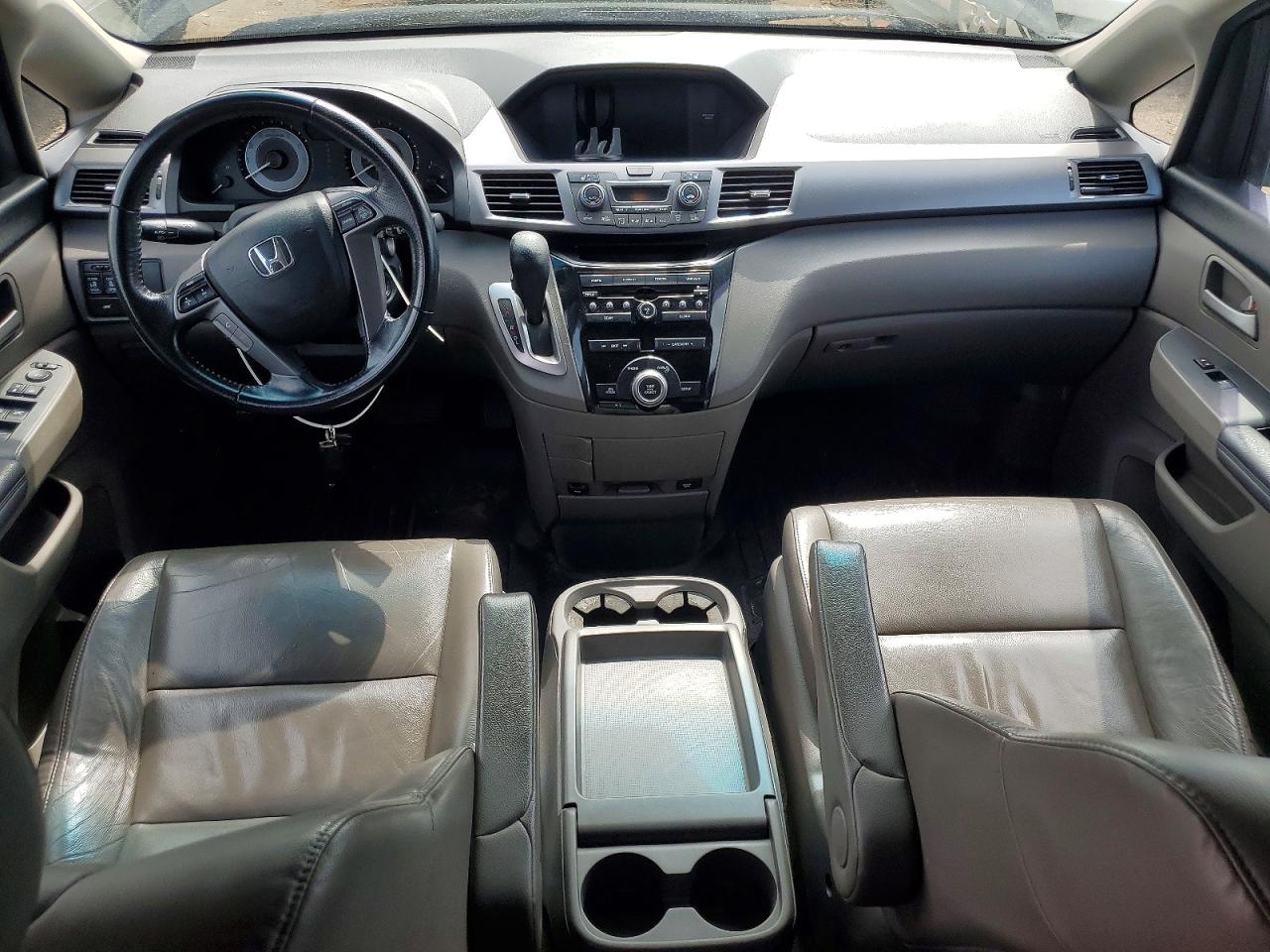2012 Honda Odyssey Exl Black vin: 5FNRL5H6XCB104215