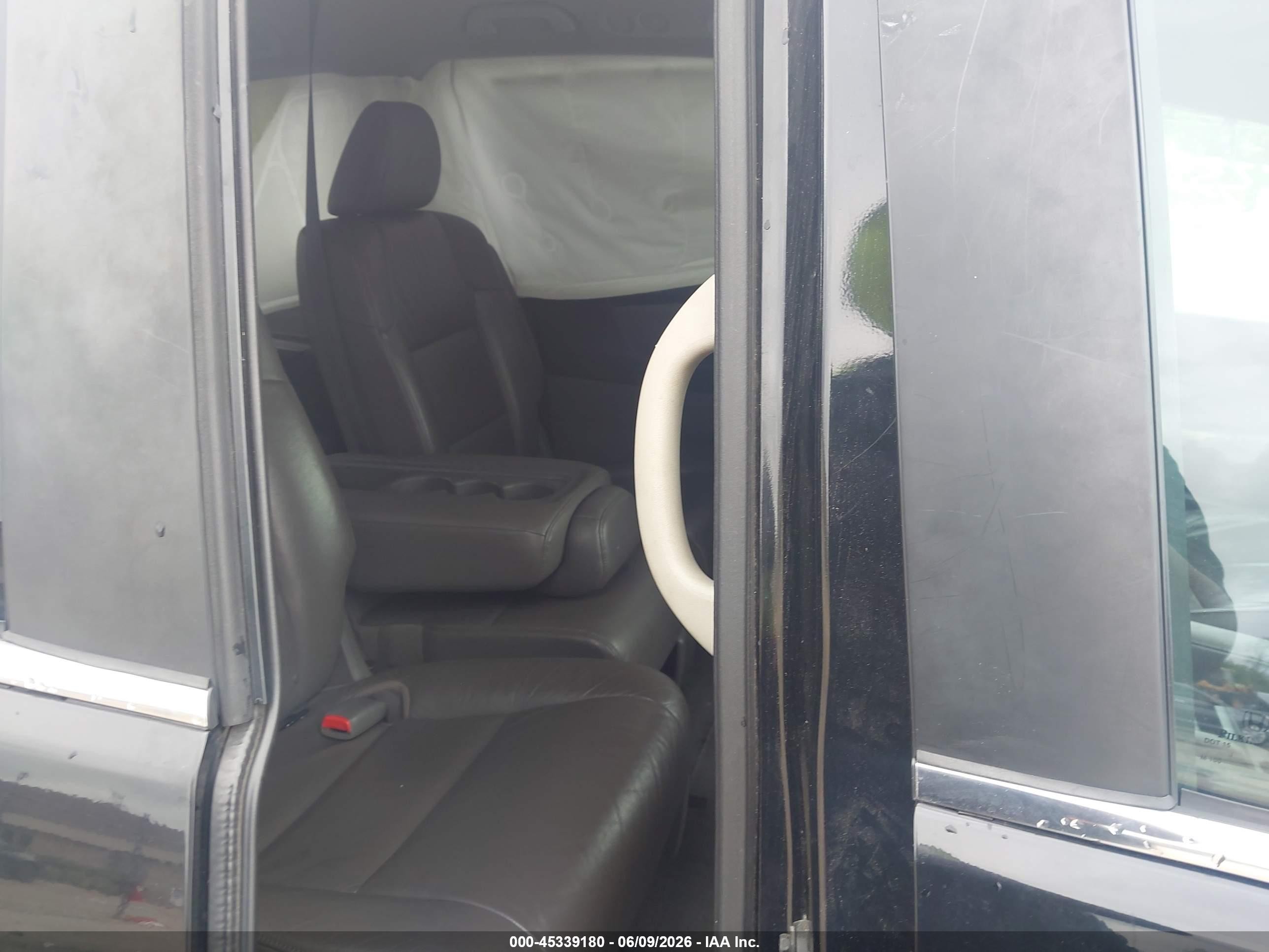 2012 Honda Odyssey Ex-l Black vin: 5FNRL5H6XCB104280