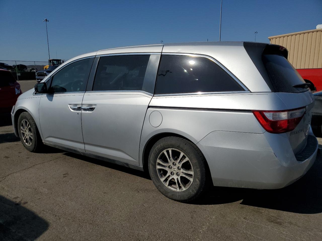 2012 Honda Odyssey Exl Silver vin: 5FNRL5H6XCB110774