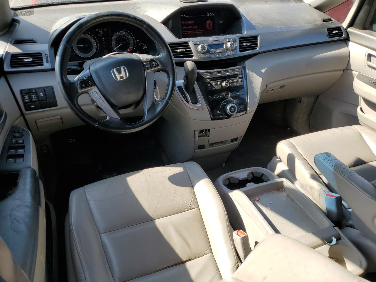 2012 Honda Odyssey Exl Silver vin: 5FNRL5H6XCB110774