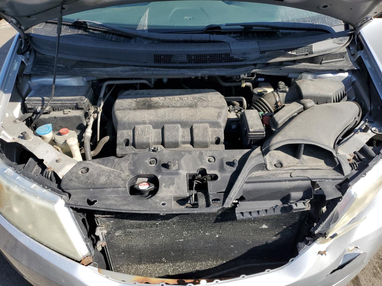 2012 Honda Odyssey Exl Silver vin: 5FNRL5H6XCB110774