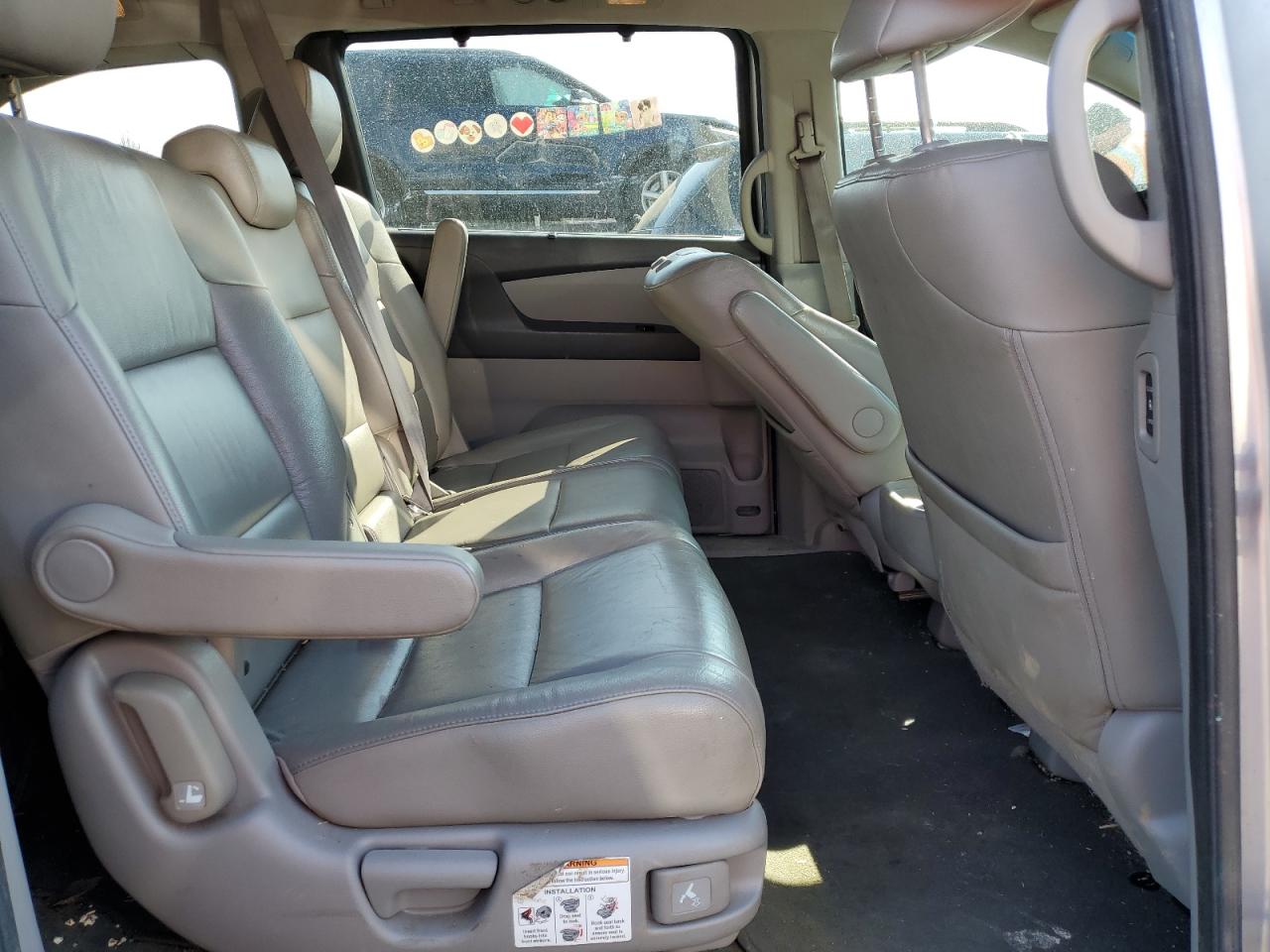 2012 Honda Odyssey Exl Silver vin: 5FNRL5H6XCB110774