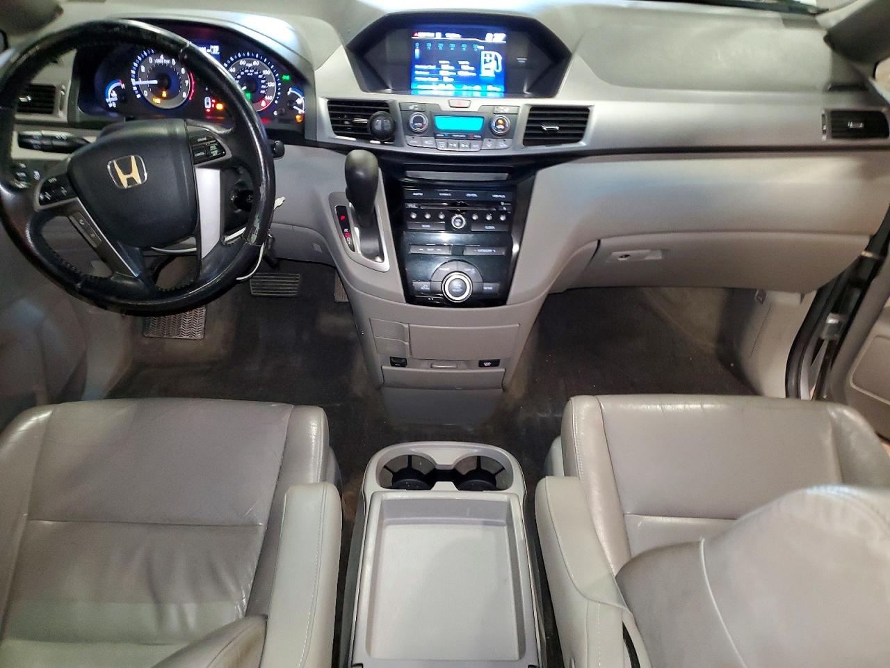 2012 Honda Odyssey Exl Silver vin: 5FNRL5H6XCB110774