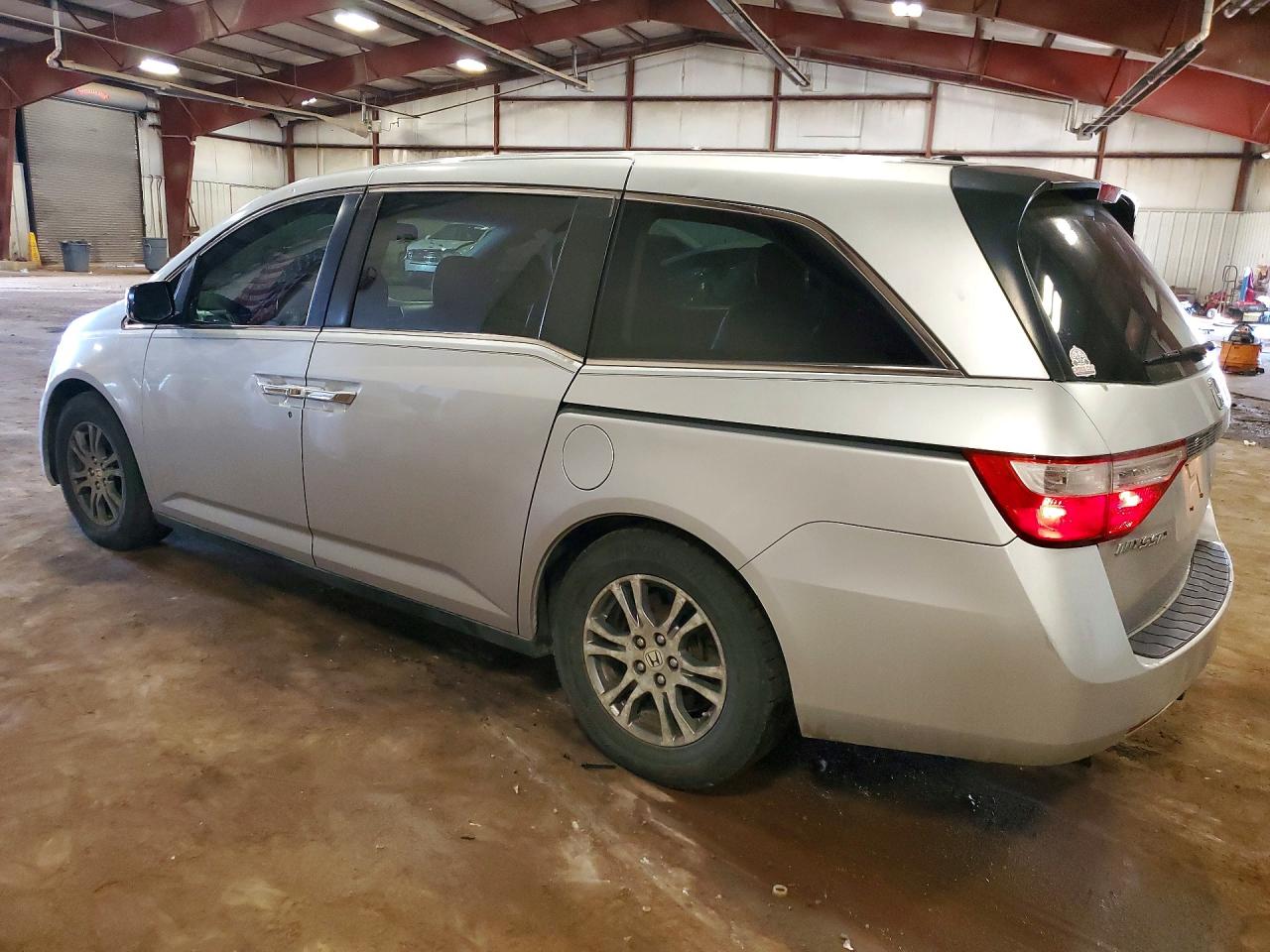 2012 Honda Odyssey Exl Silver vin: 5FNRL5H6XCB110774