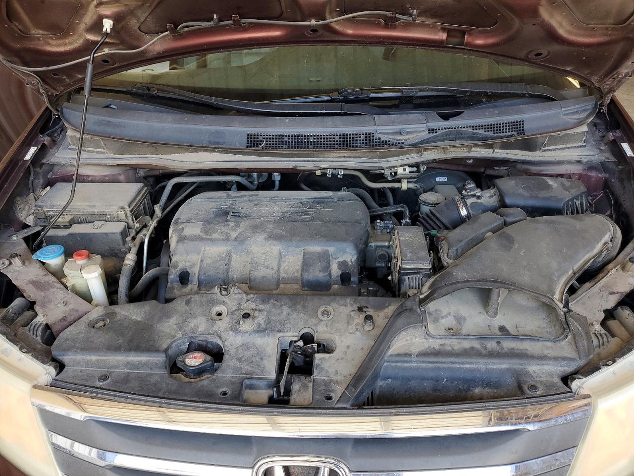 2012 Honda Odyssey Exl Burgundy vin: 5FNRL5H6XCB122410