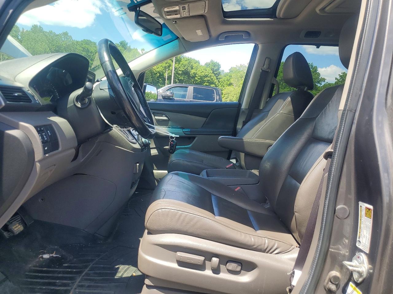 2012 Honda Odyssey Exl Gray vin: 5FNRL5H6XCB146822