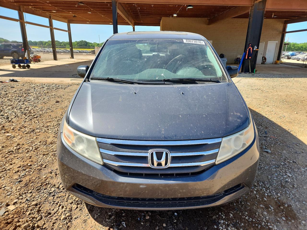 2012 Honda Odyssey Exl Gray vin: 5FNRL5H6XCB147307