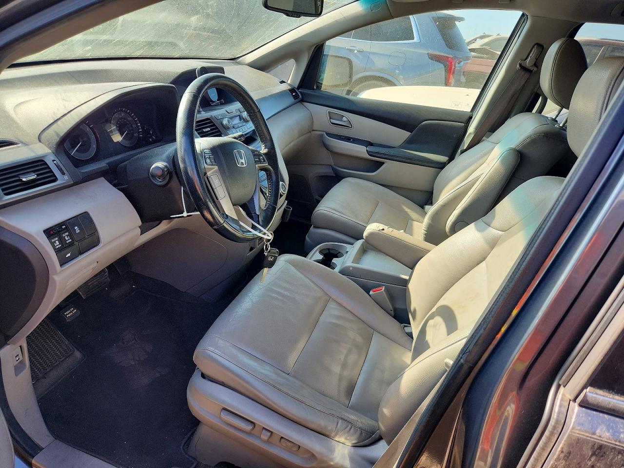 2012 Honda Odyssey Exl Gray vin: 5FNRL5H6XCB147307