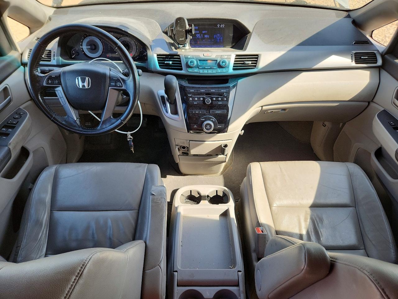 2012 Honda Odyssey Exl Gray vin: 5FNRL5H6XCB147307