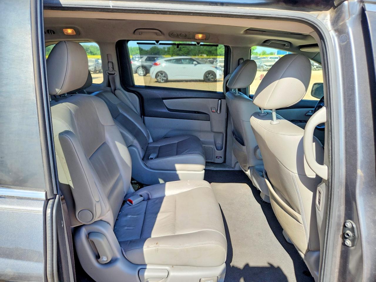 2012 Honda Odyssey Exl Gray vin: 5FNRL5H6XCB147307
