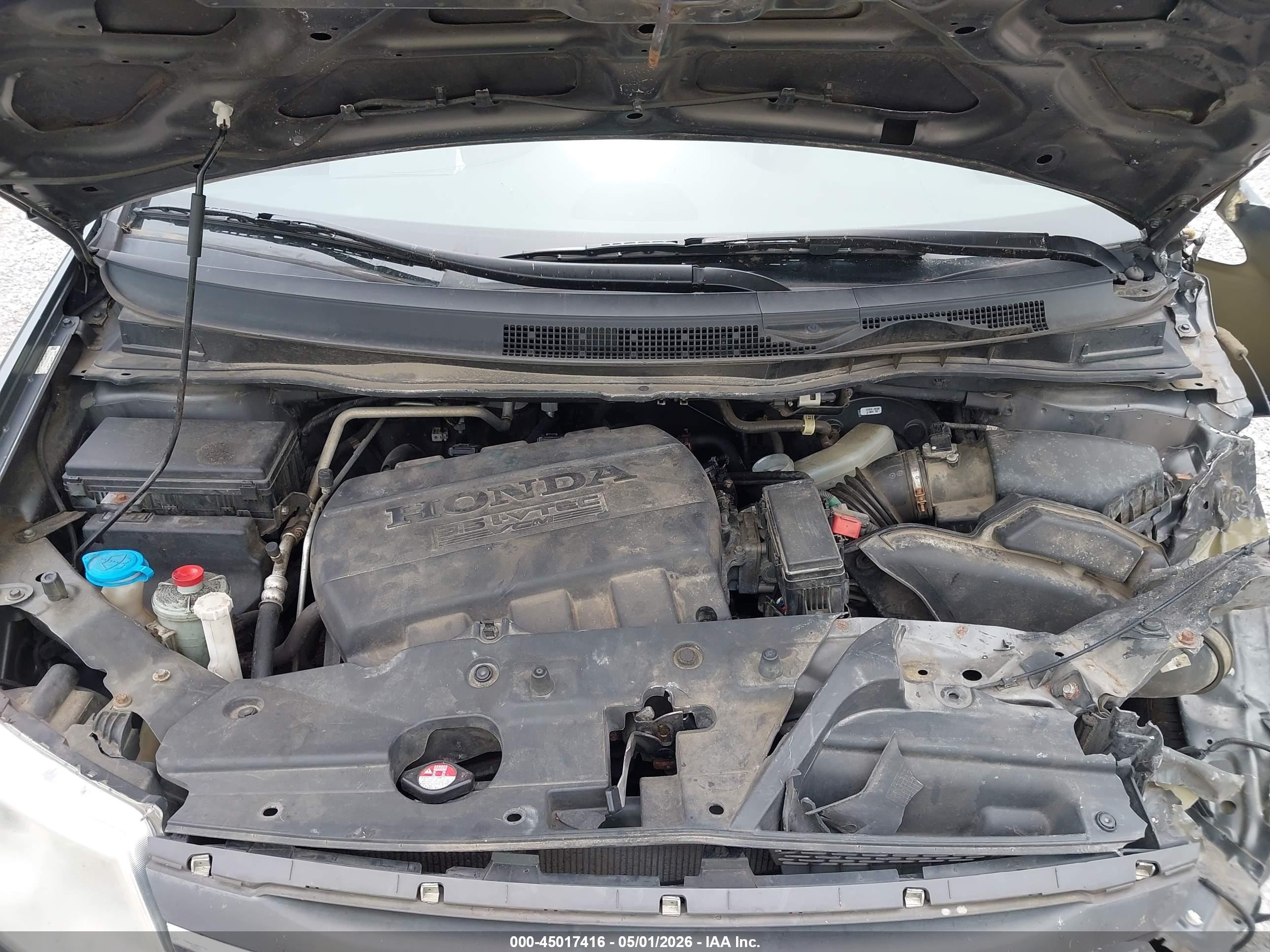 2013 Honda Odyssey Ex-l Gray vin: 5FNRL5H6XDB003385