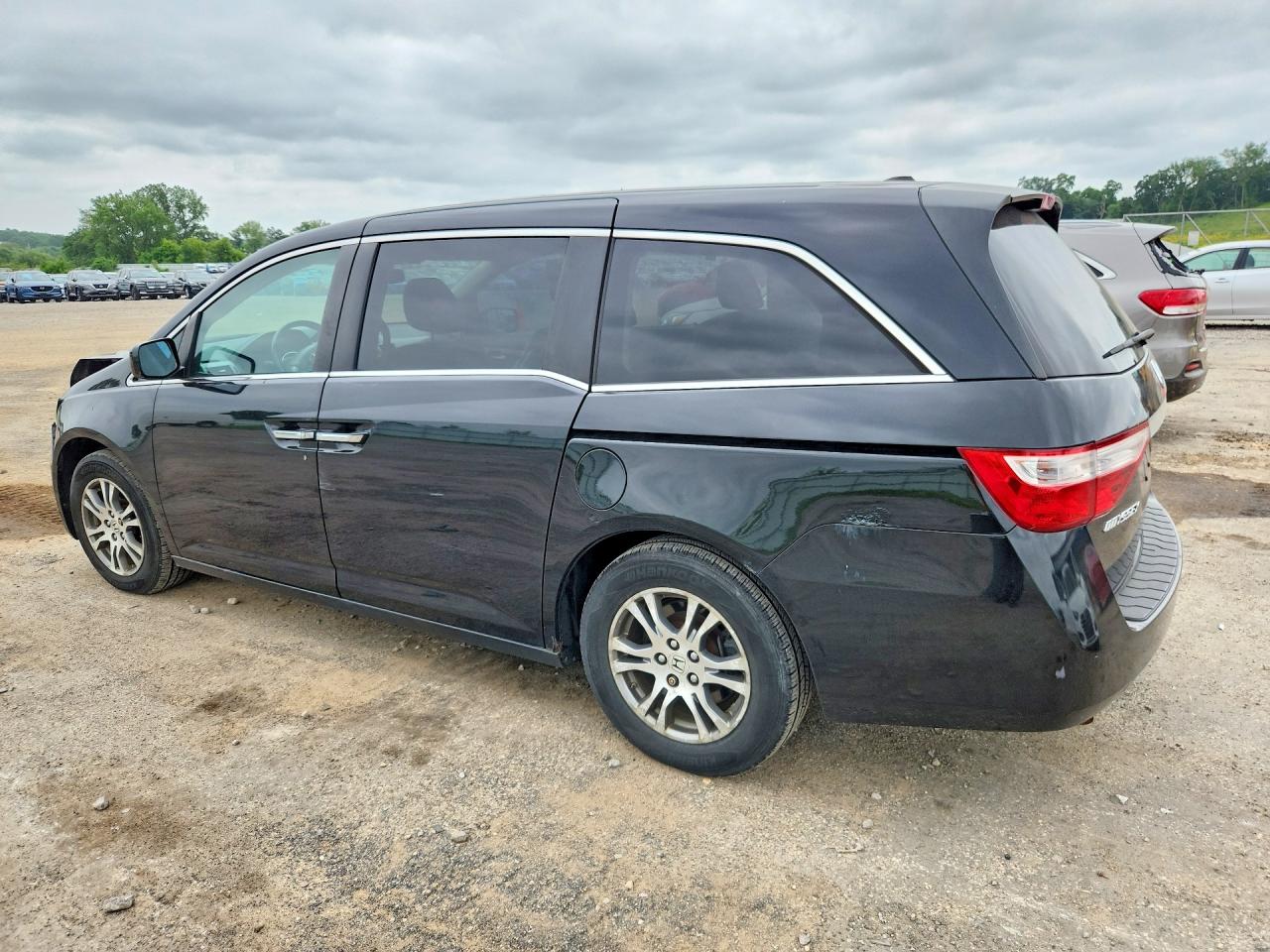 2013 Honda Odyssey Exl Black vin: 5FNRL5H6XDB005265