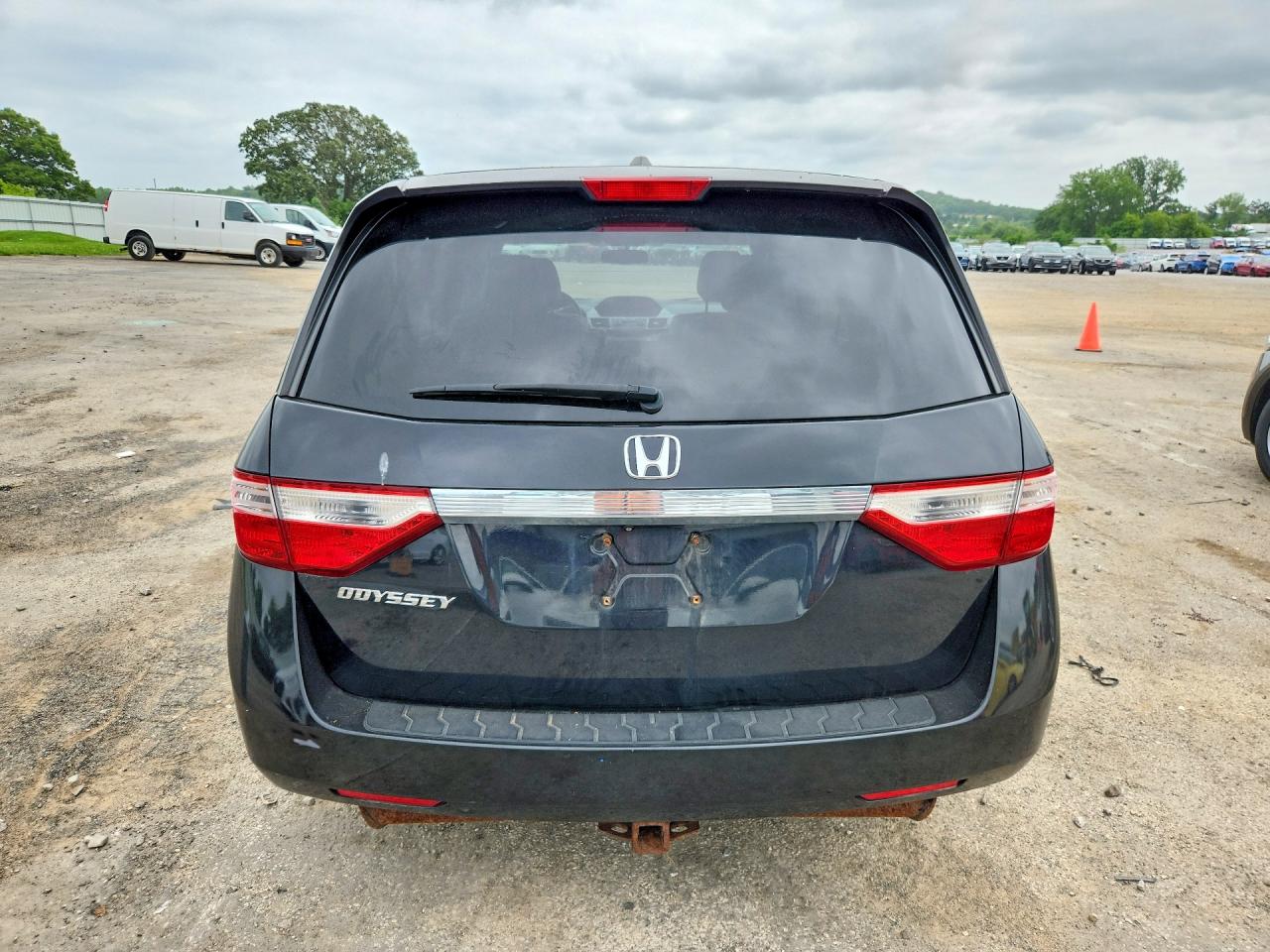 2013 Honda Odyssey Exl Black vin: 5FNRL5H6XDB005265