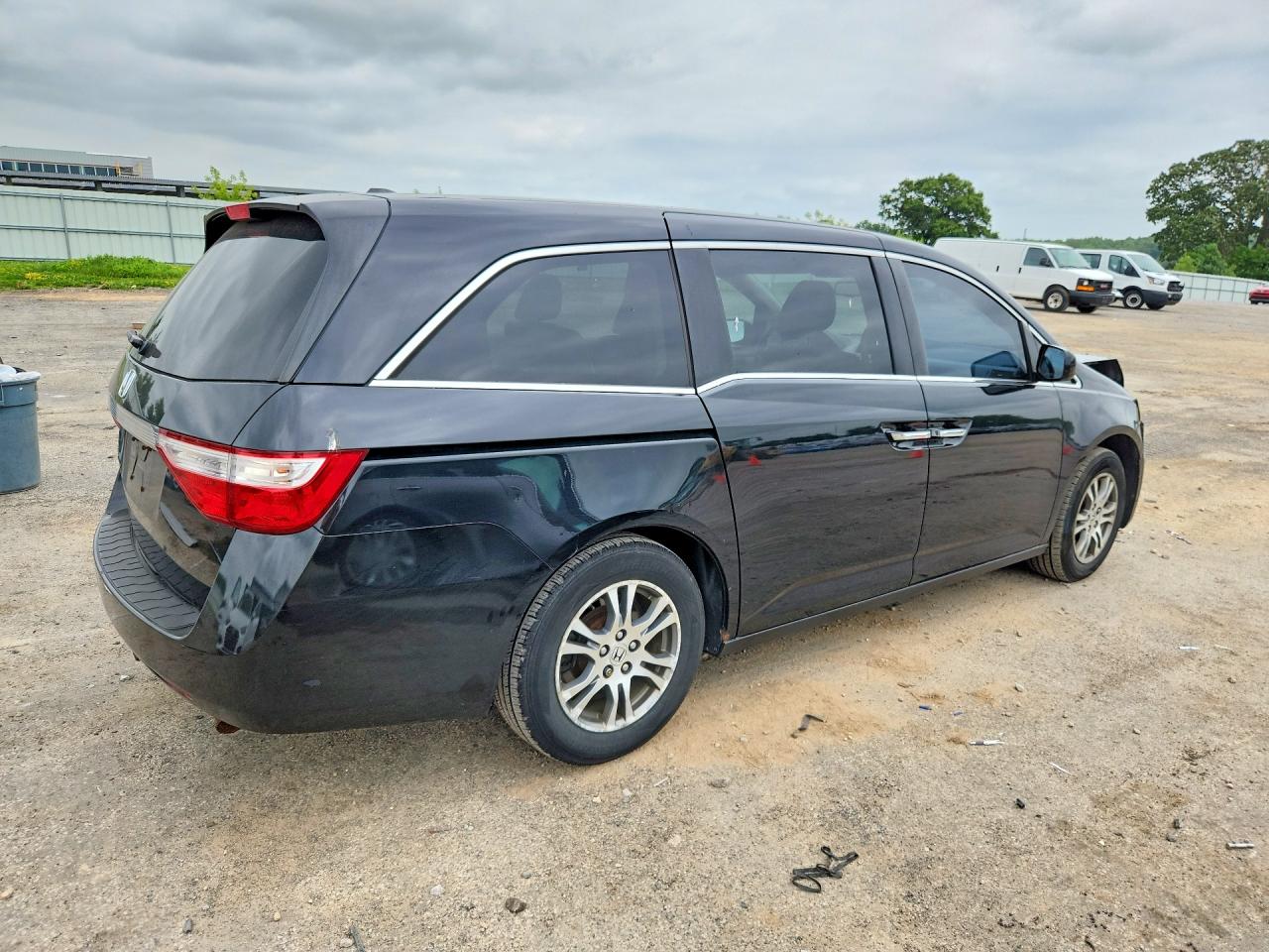 2013 Honda Odyssey Exl Black vin: 5FNRL5H6XDB005265