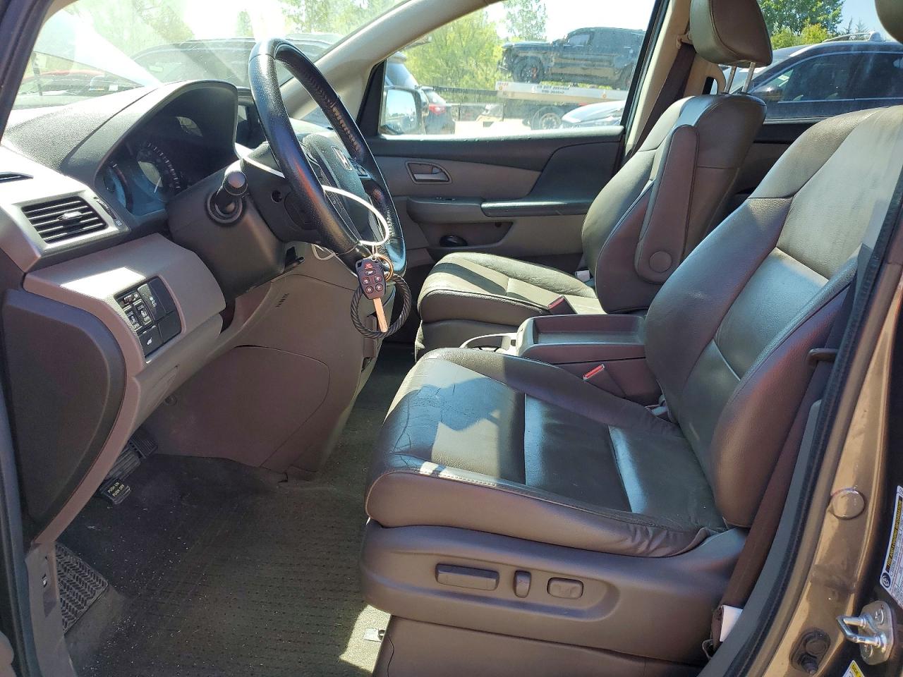 2013 Honda Odyssey Exl Gray vin: 5FNRL5H6XDB010496
