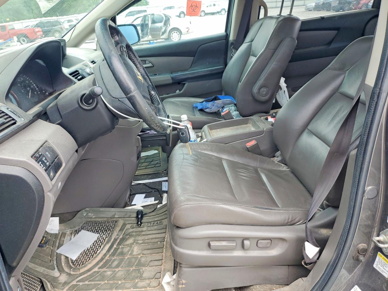 2013 Honda Odyssey Exl Brown vin: 5FNRL5H6XDB015780