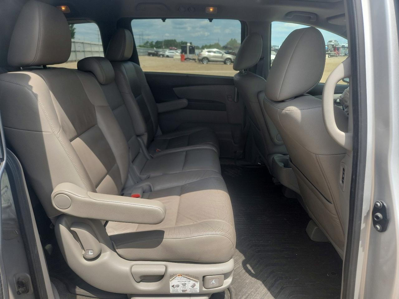 2013 Honda Odyssey Exl Silver vin: 5FNRL5H6XDB022048