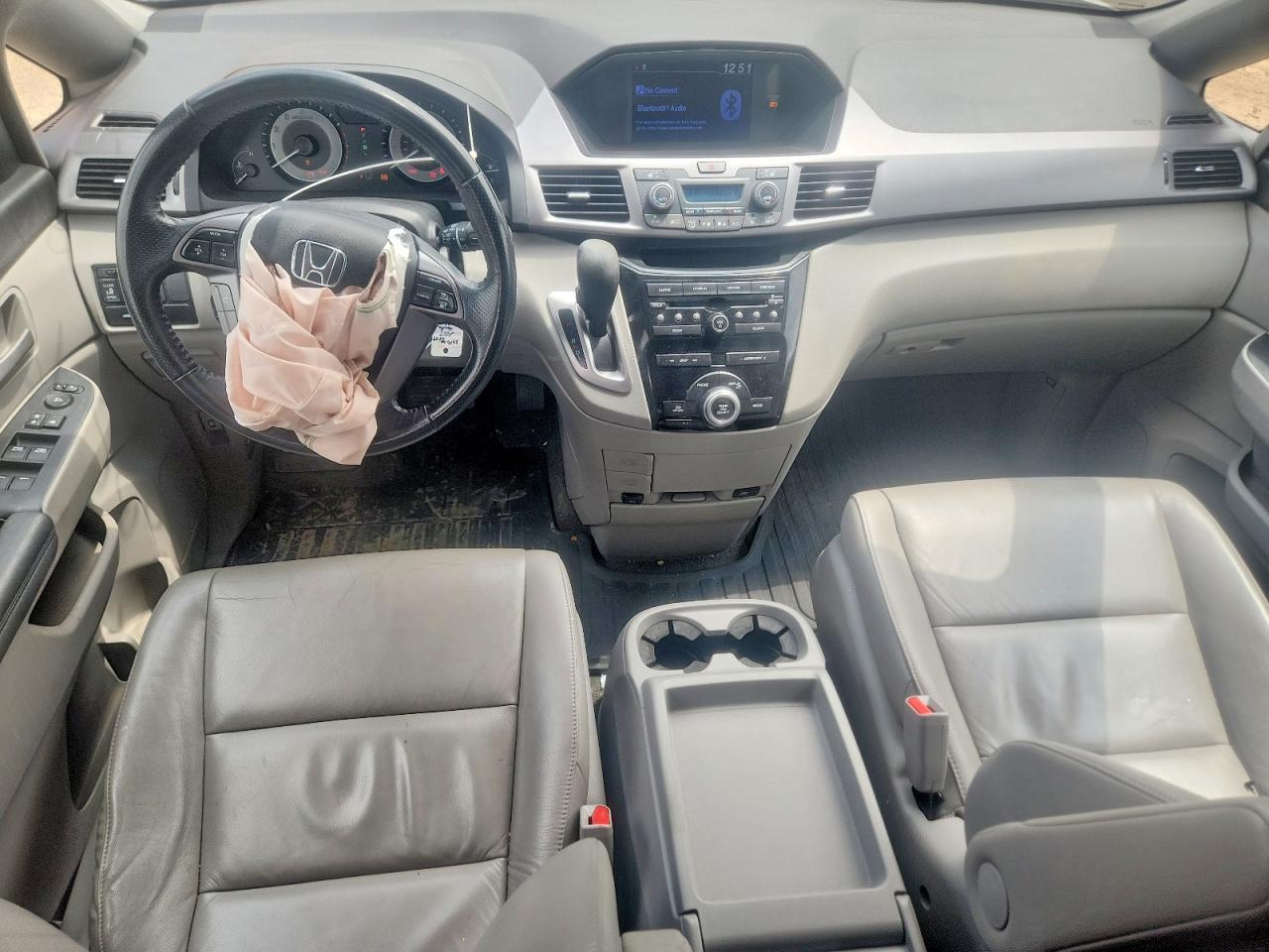 2013 Honda Odyssey Exl Silver vin: 5FNRL5H6XDB022048