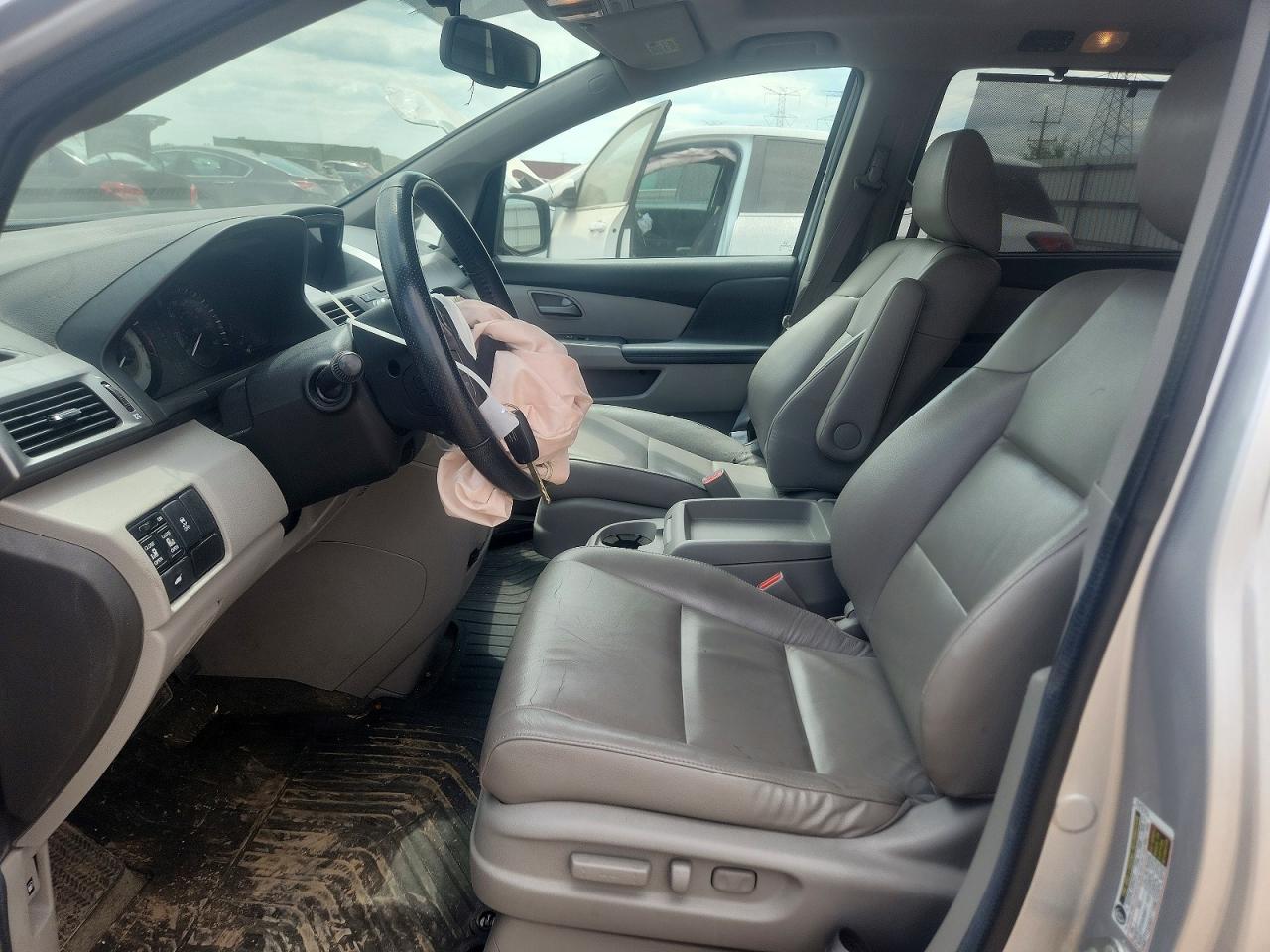 2013 Honda Odyssey Exl Silver vin: 5FNRL5H6XDB022048