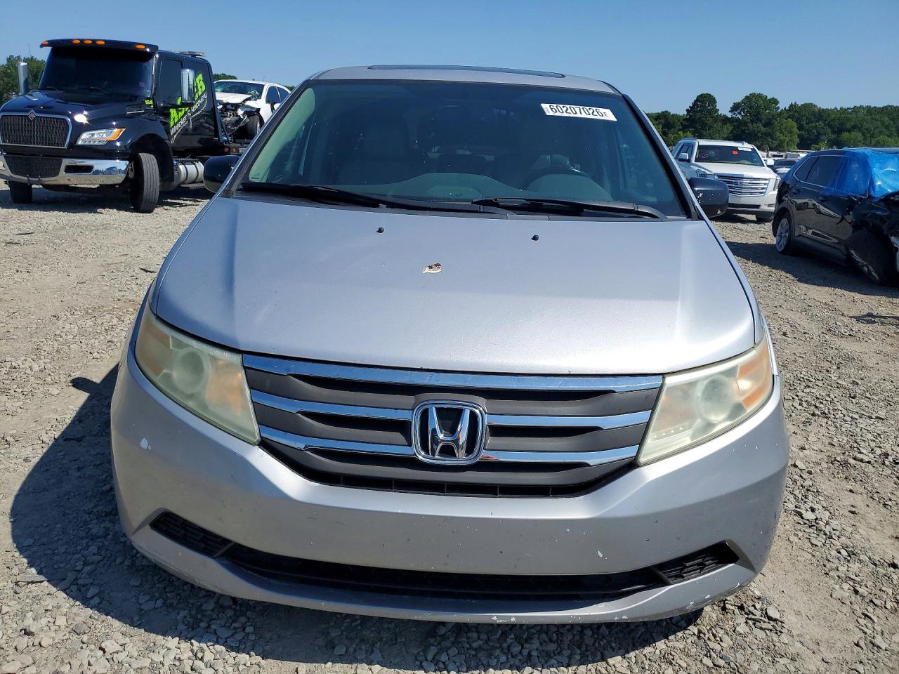 2013 Honda Odyssey Exl Silver vin: 5FNRL5H6XDB031848