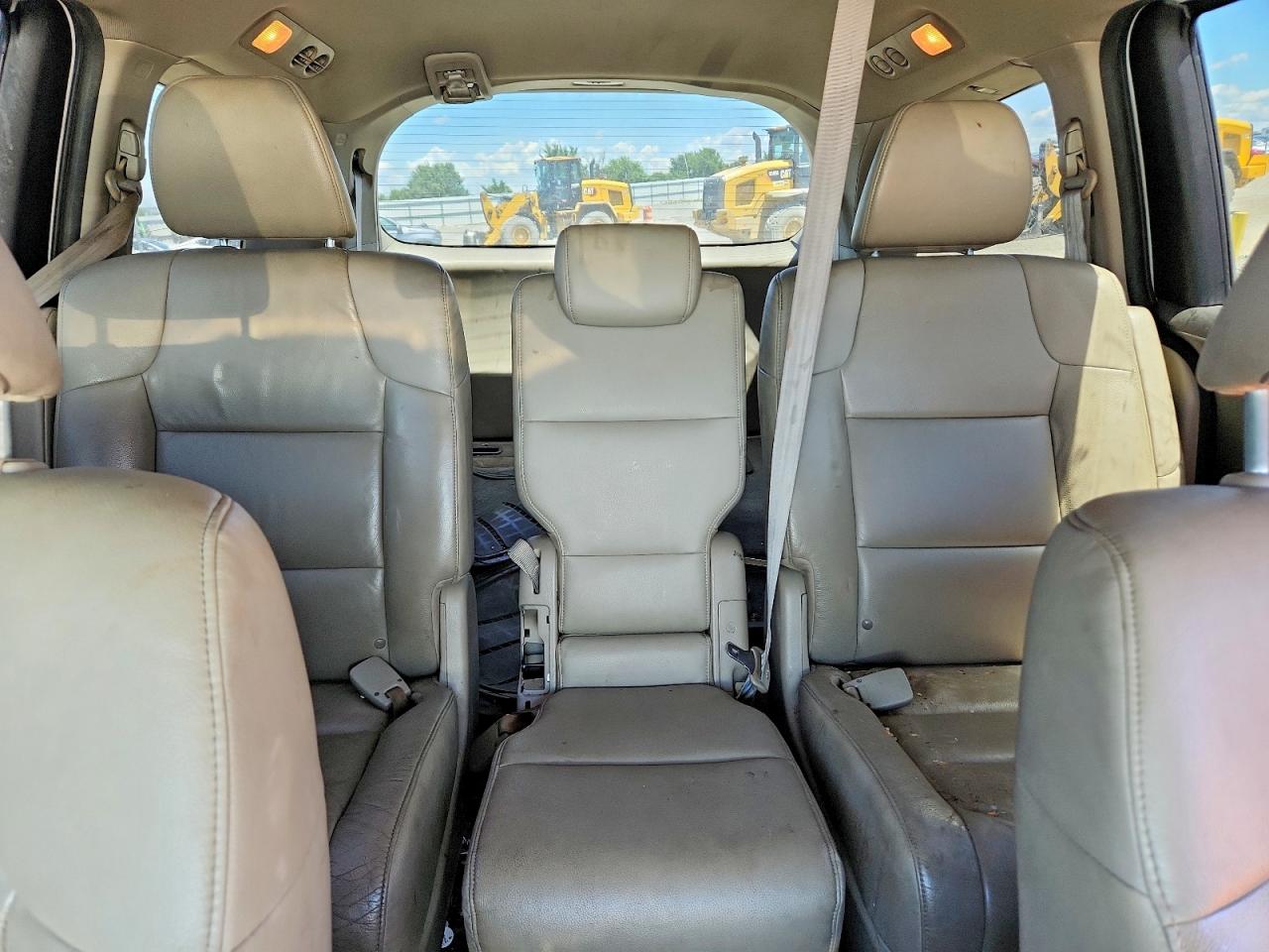 2013 Honda Odyssey Exl White vin: 5FNRL5H6XDB043000